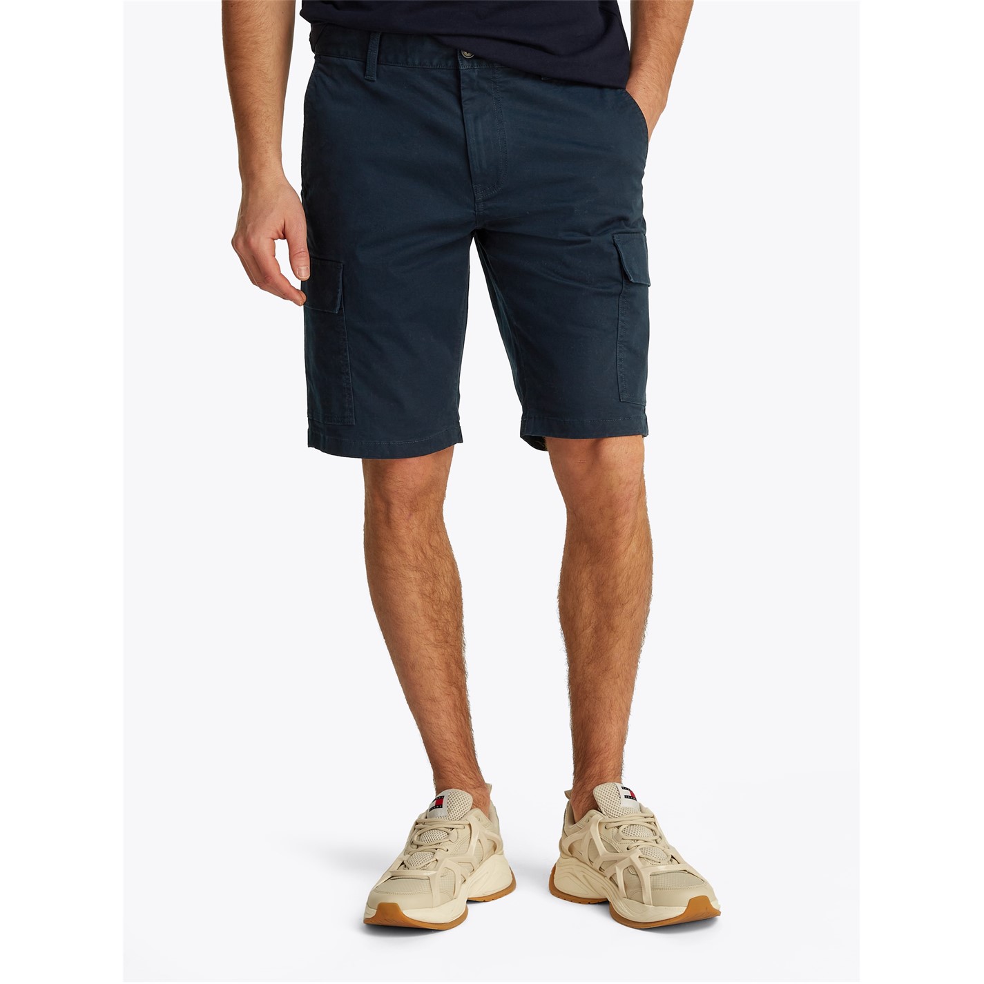 Kraťasy Tommy Jeans Dark Night Navy 1181310 Men's Relaxed Fit Cargo Shorts - 2