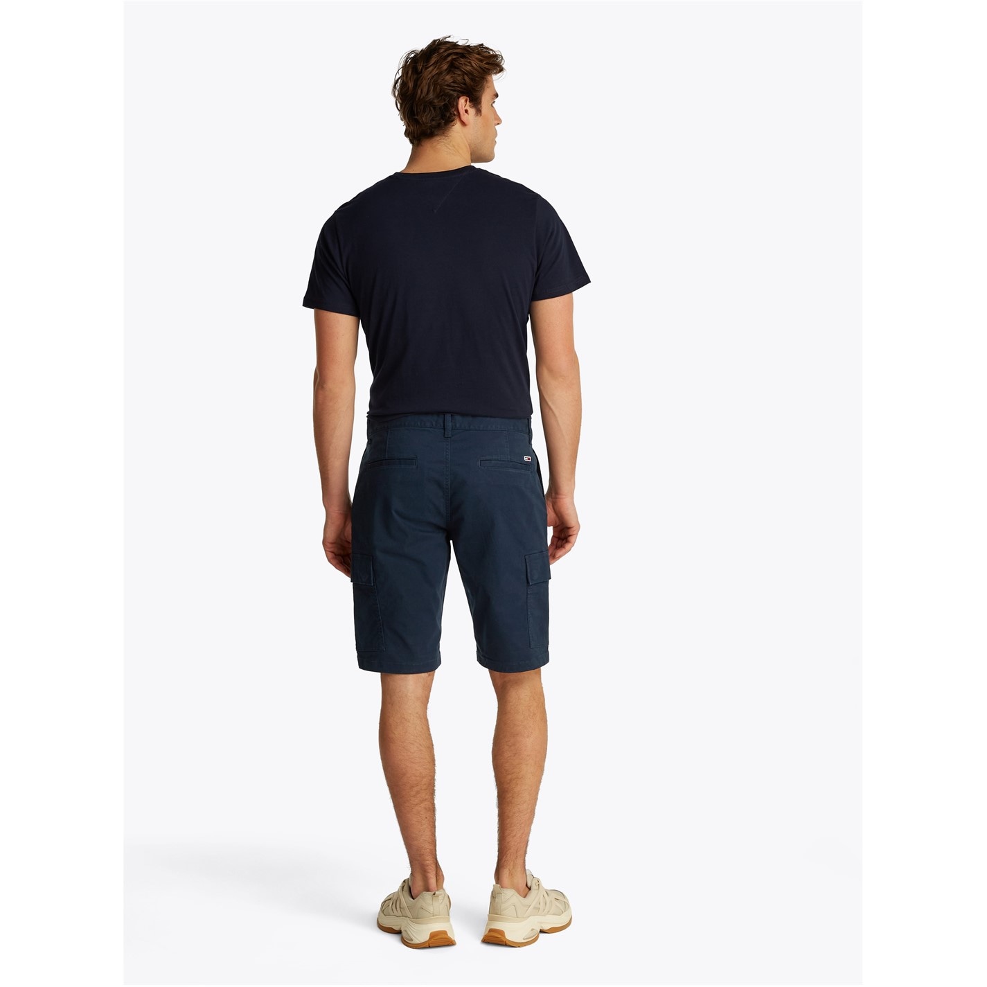 Kraťasy Tommy Jeans Dark Night Navy 1181310 Men's Relaxed Fit Cargo Shorts - 4