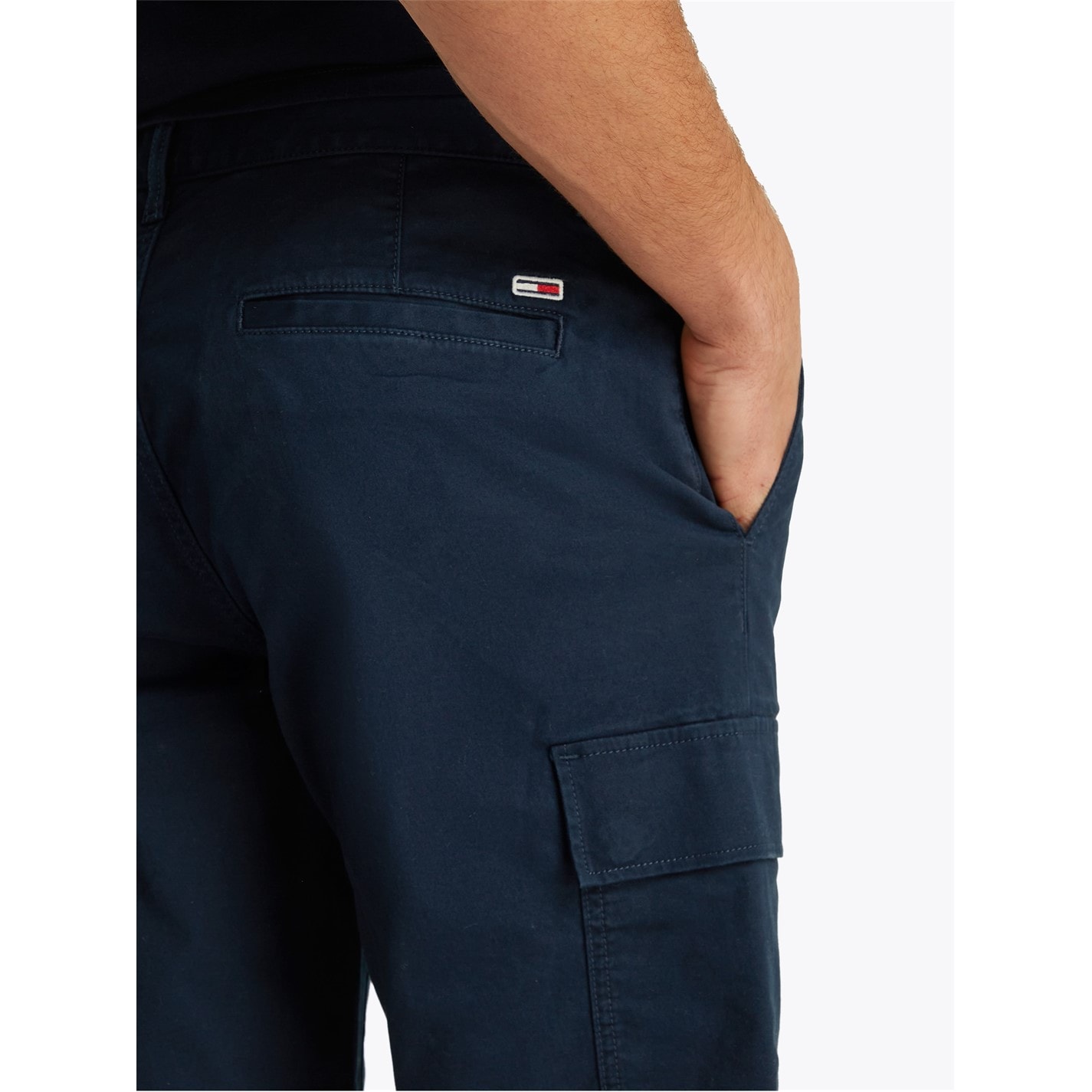 Kraťasy Tommy Jeans Dark Night Navy 1181310 Men's Relaxed Fit Cargo Shorts - 5