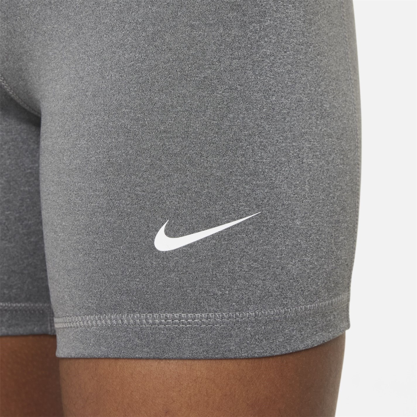 Nike Grey Heather 166339 Pro Shorts Junior Girls - 5
