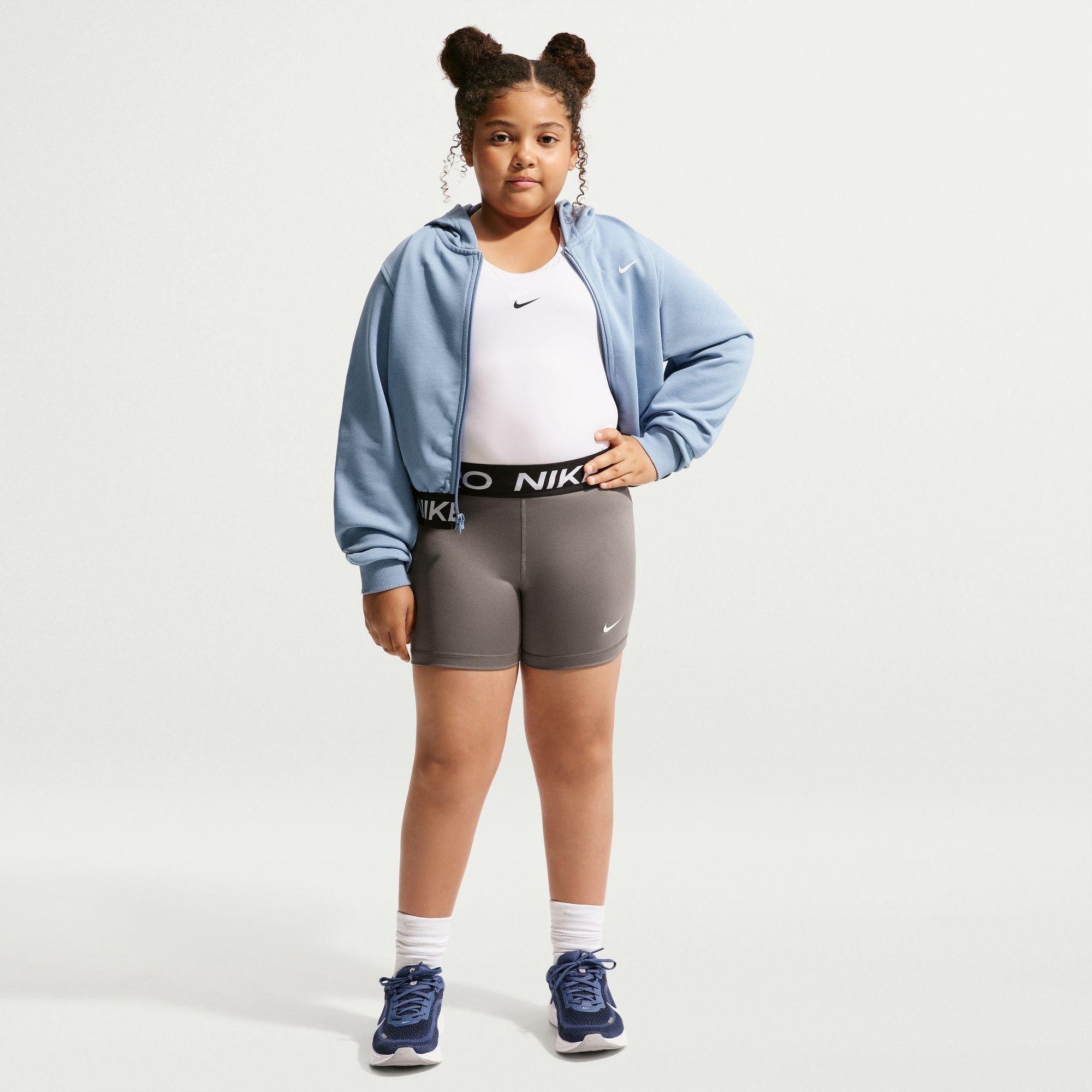 Nike Black/White +2 3476581 Pro Shorts Junior Girls - 7
