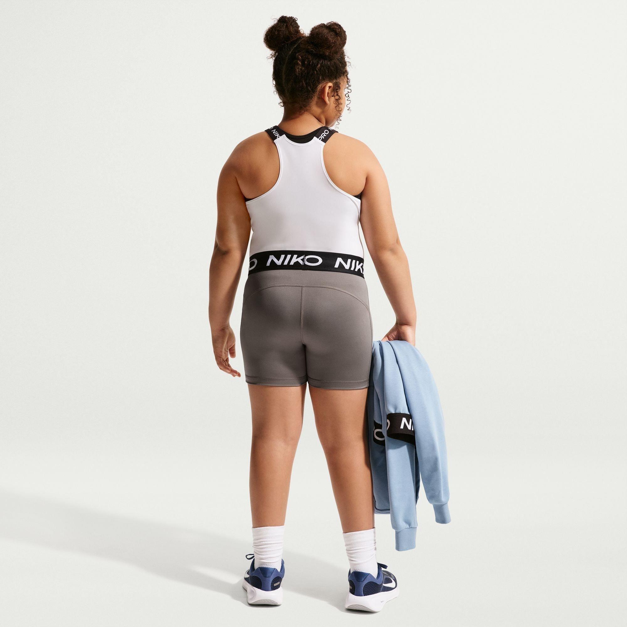 Nike Black/White +2 3476581 Pro Shorts Junior Girls - 8