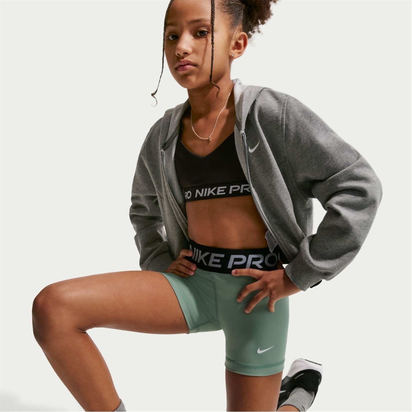 Nike Steam 5328907 Pro Shorts Junior Girls - 9