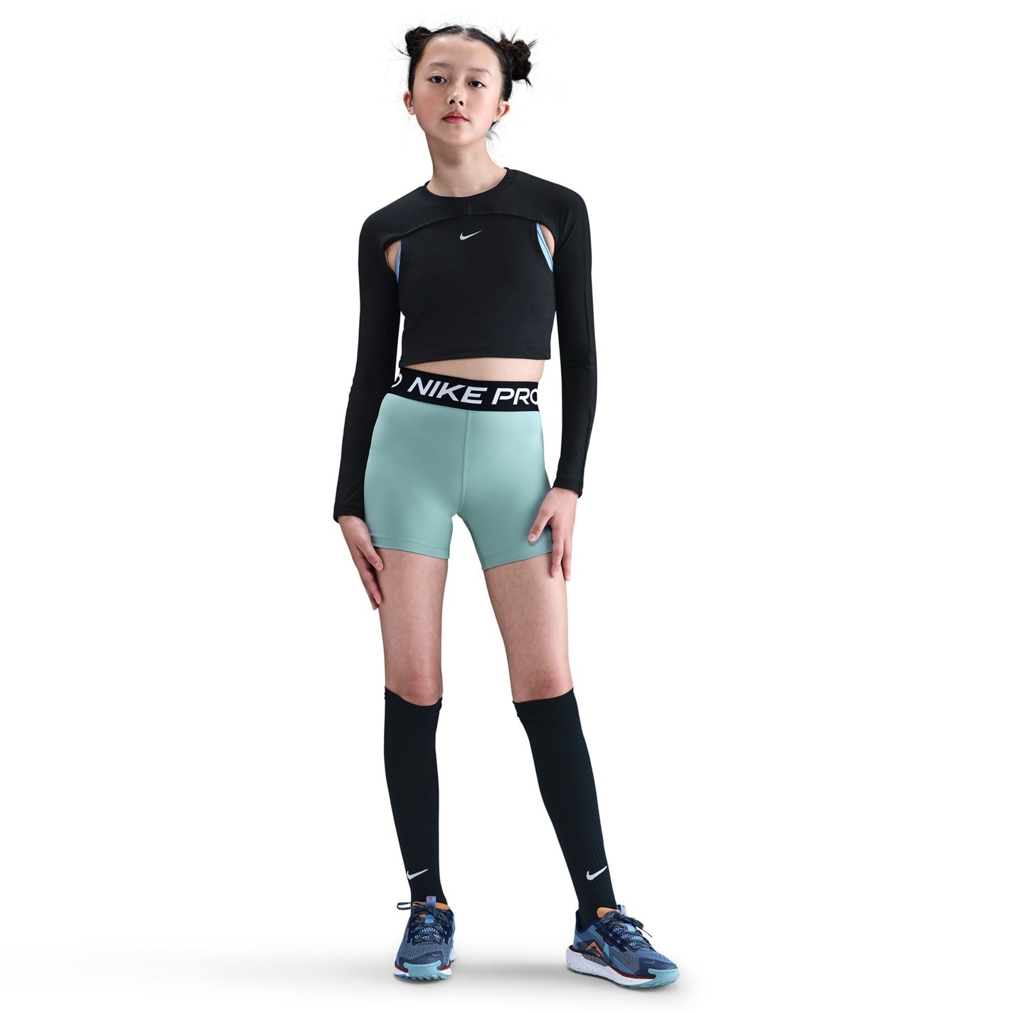 Nike Cannon 5179794 Pro Shorts Junior Girls - 3