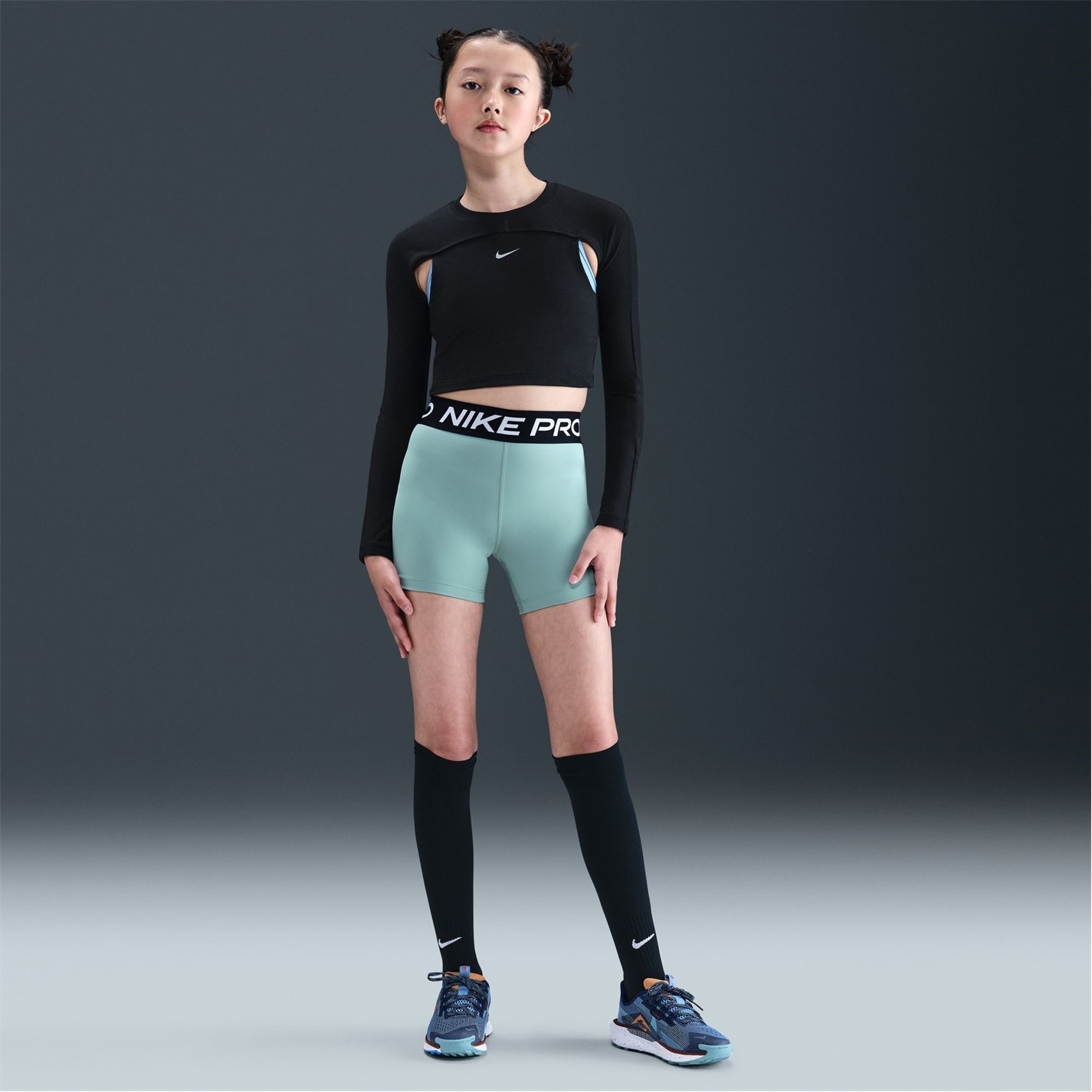 Nike Cannon 5179794 Pro Shorts Junior Girls - 7