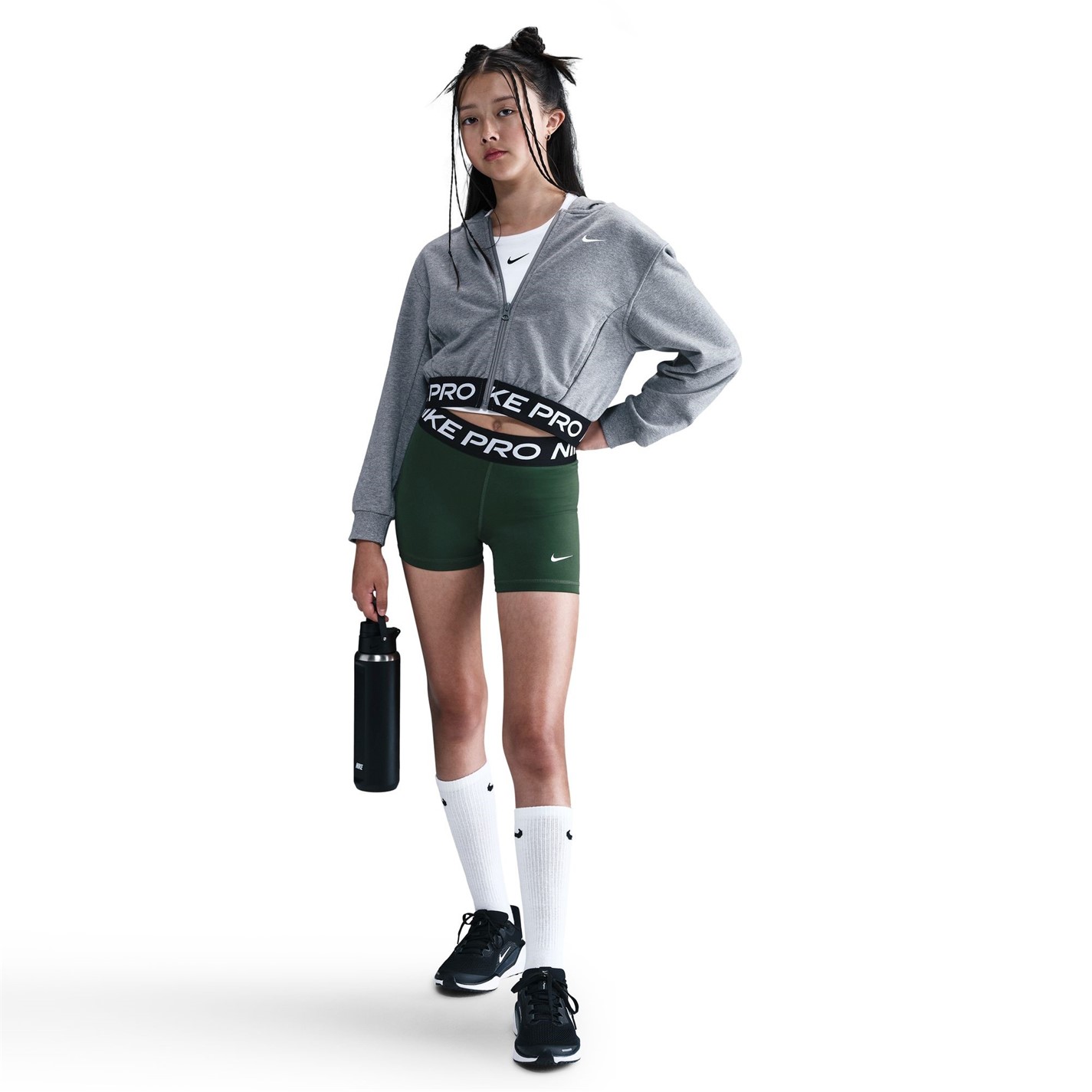 Nike Indigo 1615437 Pro Shorts Junior Girls - 3