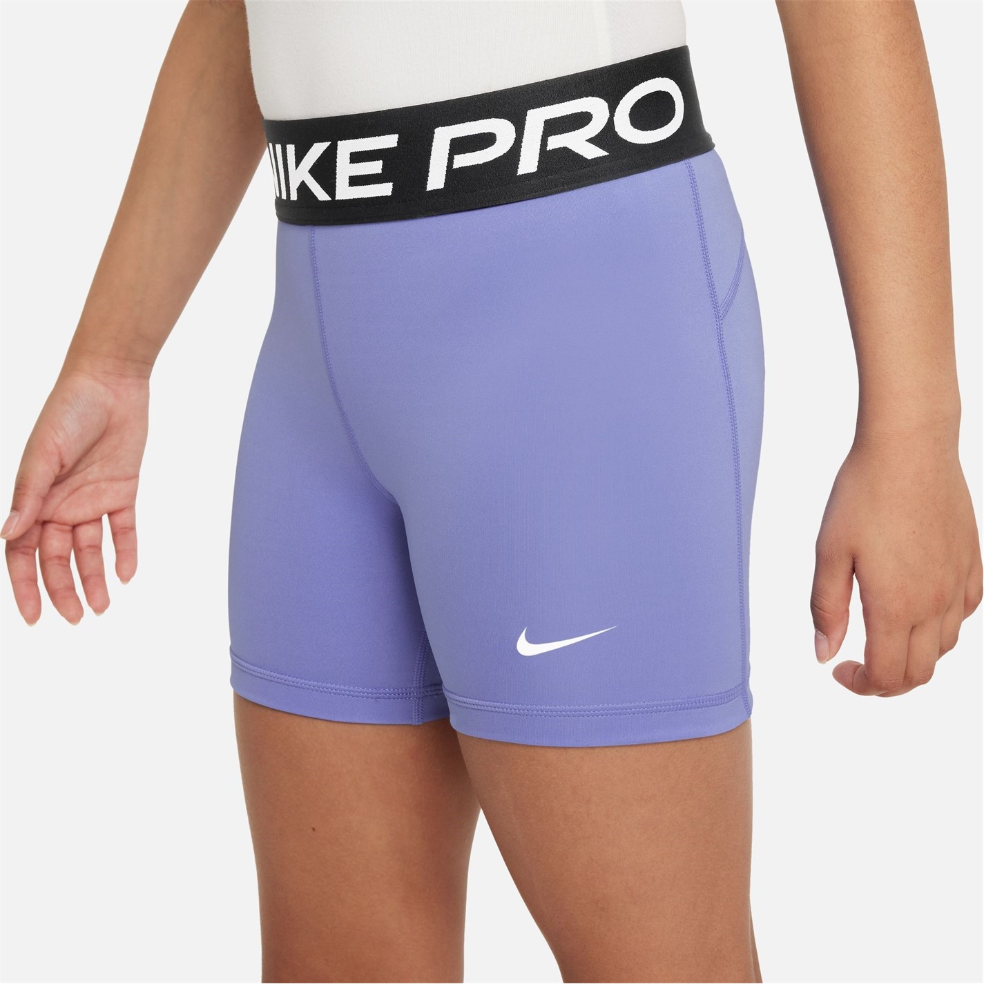 Nike Light Thistle 4822770 Pro Shorts Junior Girls - 3