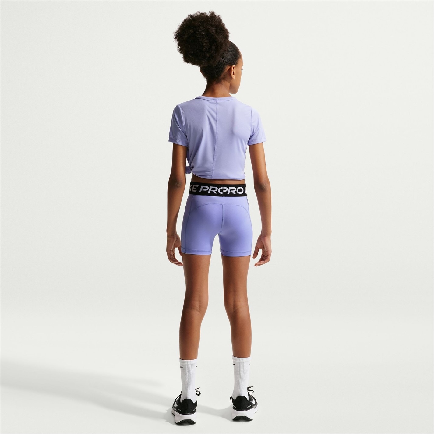 Nike Light Thistle 4822770 Pro Shorts Junior Girls - 8