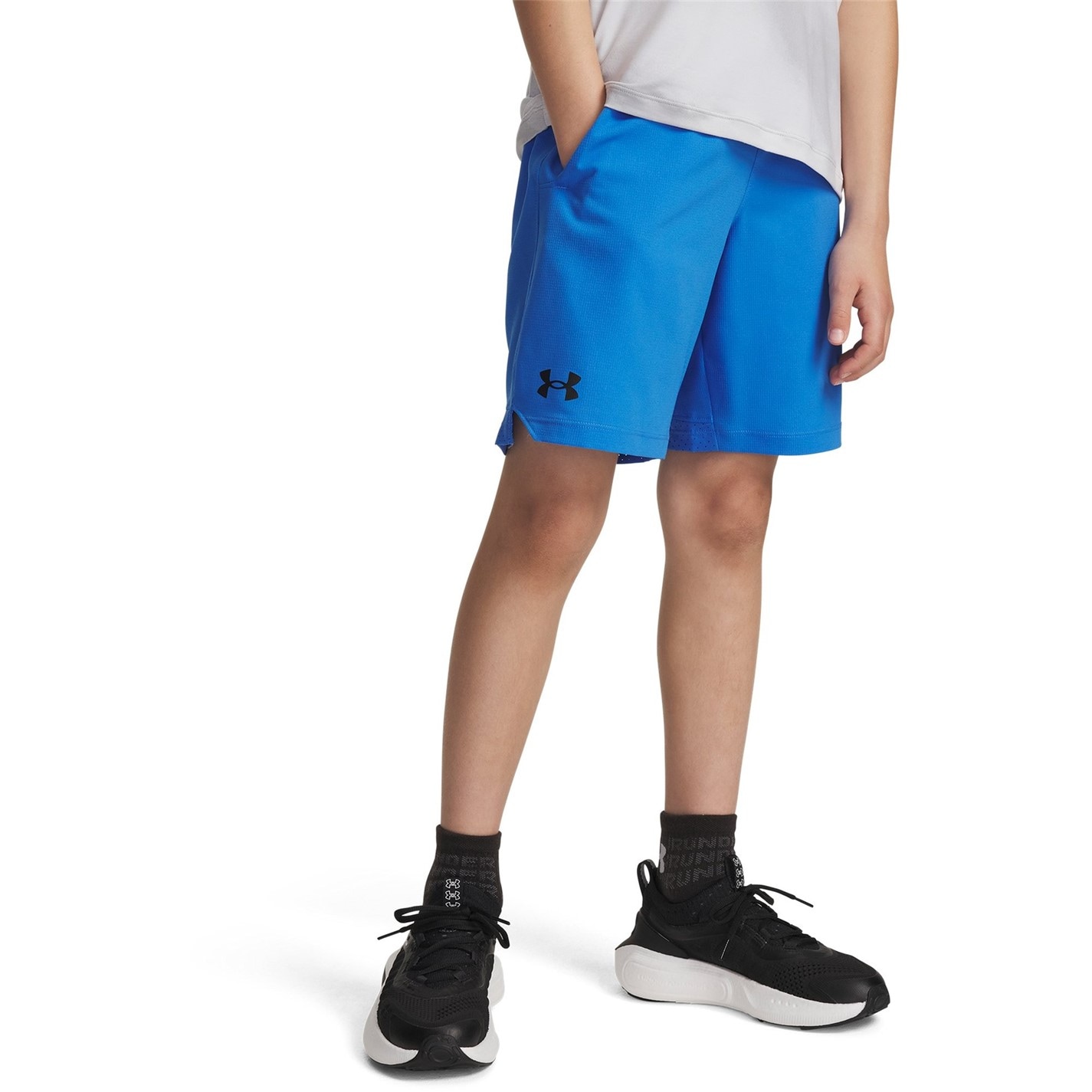 Under Armour Blue 521408 Kids' Vanish Training Shorts - 3