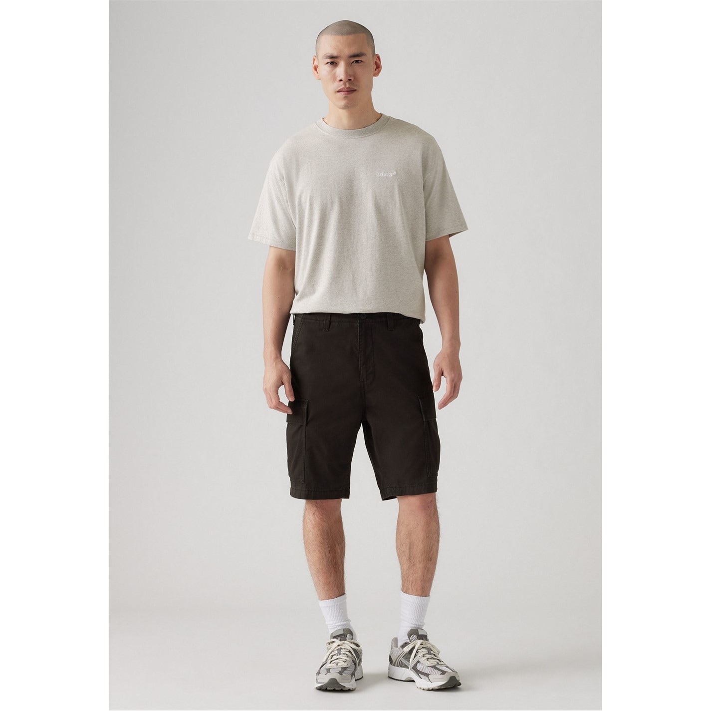 Kraťasy Levis Black 3909425 Mens Carrier Meteorite Cargo Shorts - 3