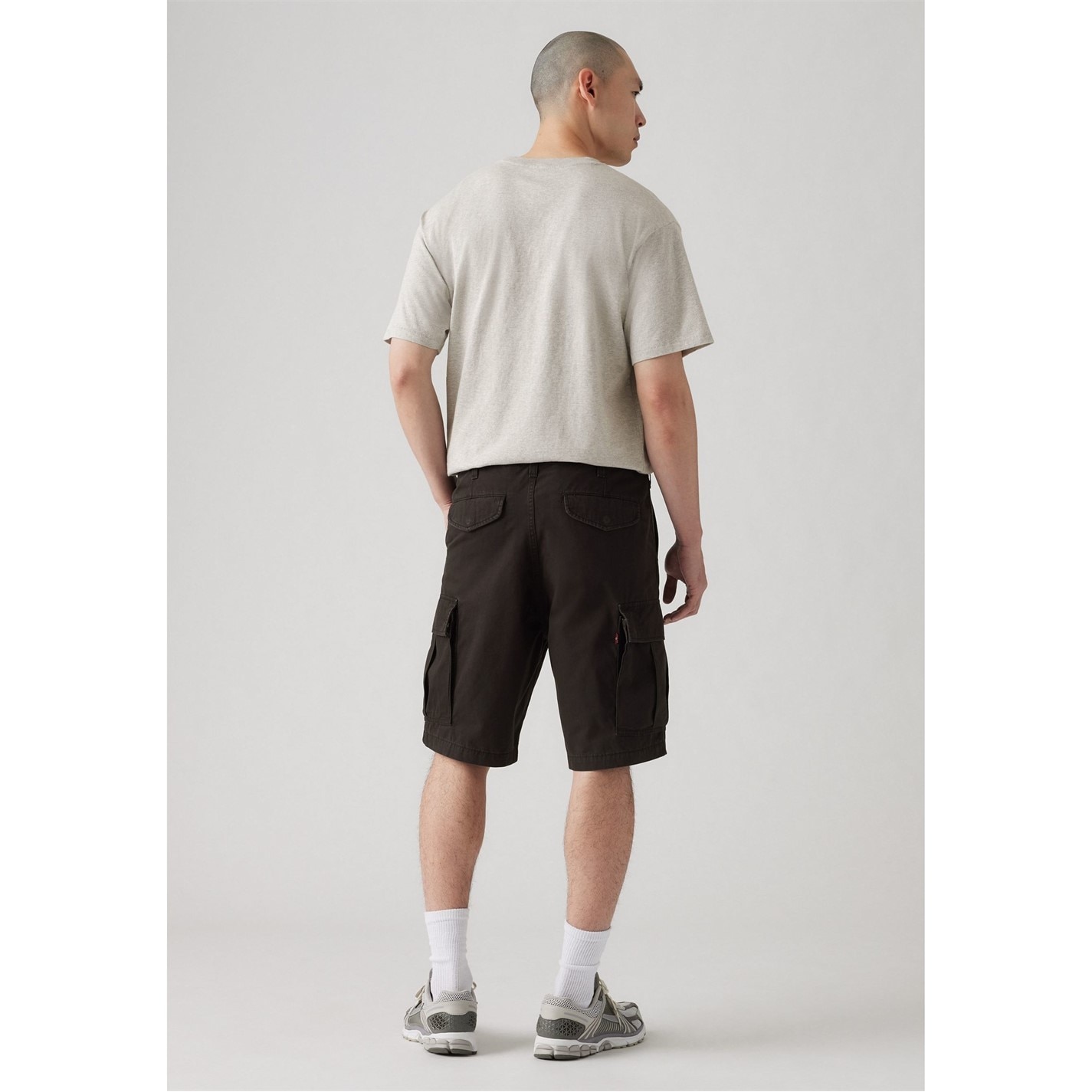 Kraťasy Levis Black 3909425 Mens Carrier Meteorite Cargo Shorts - 4