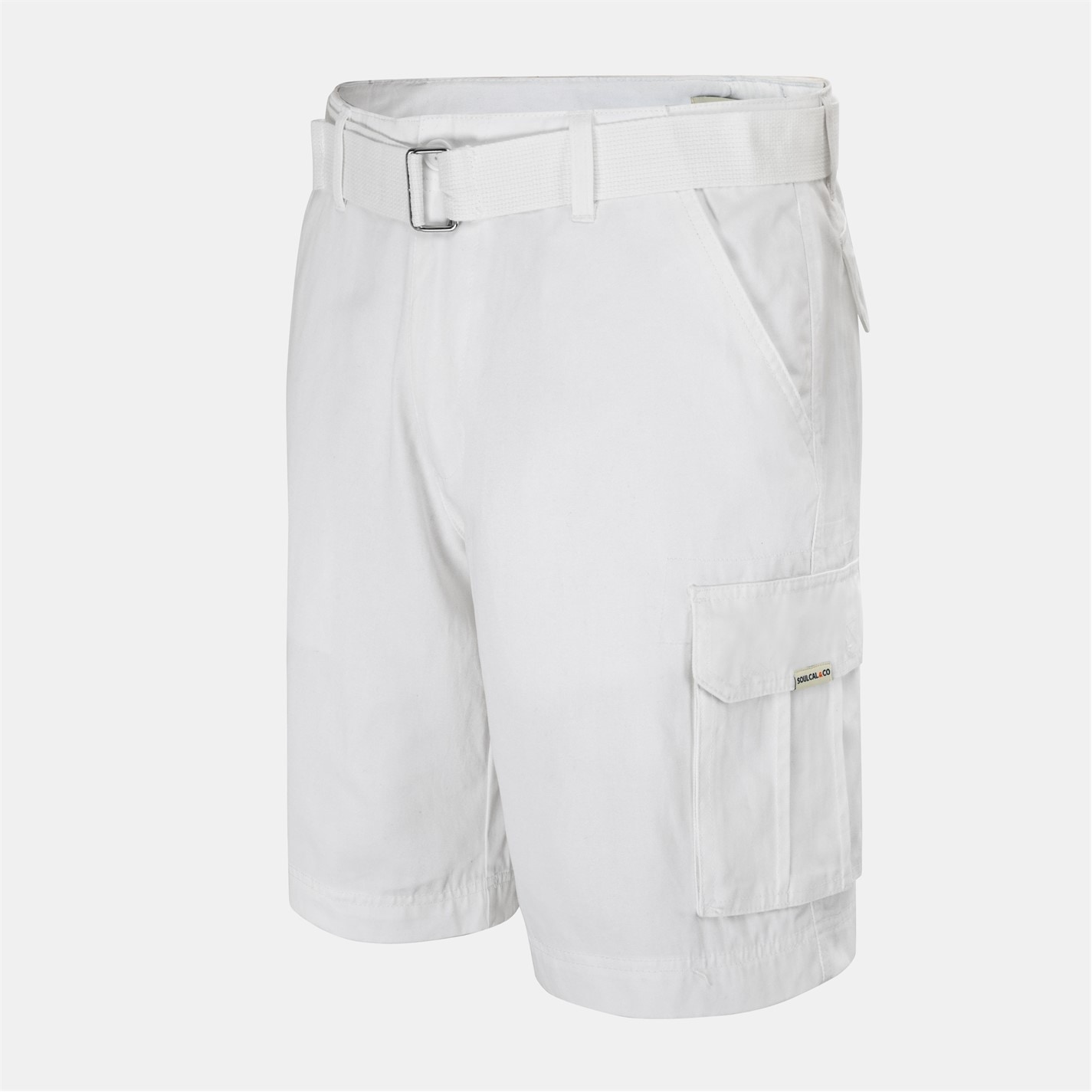 Kraťasy SoulCal White 7515307 Washed Short Mens - 3