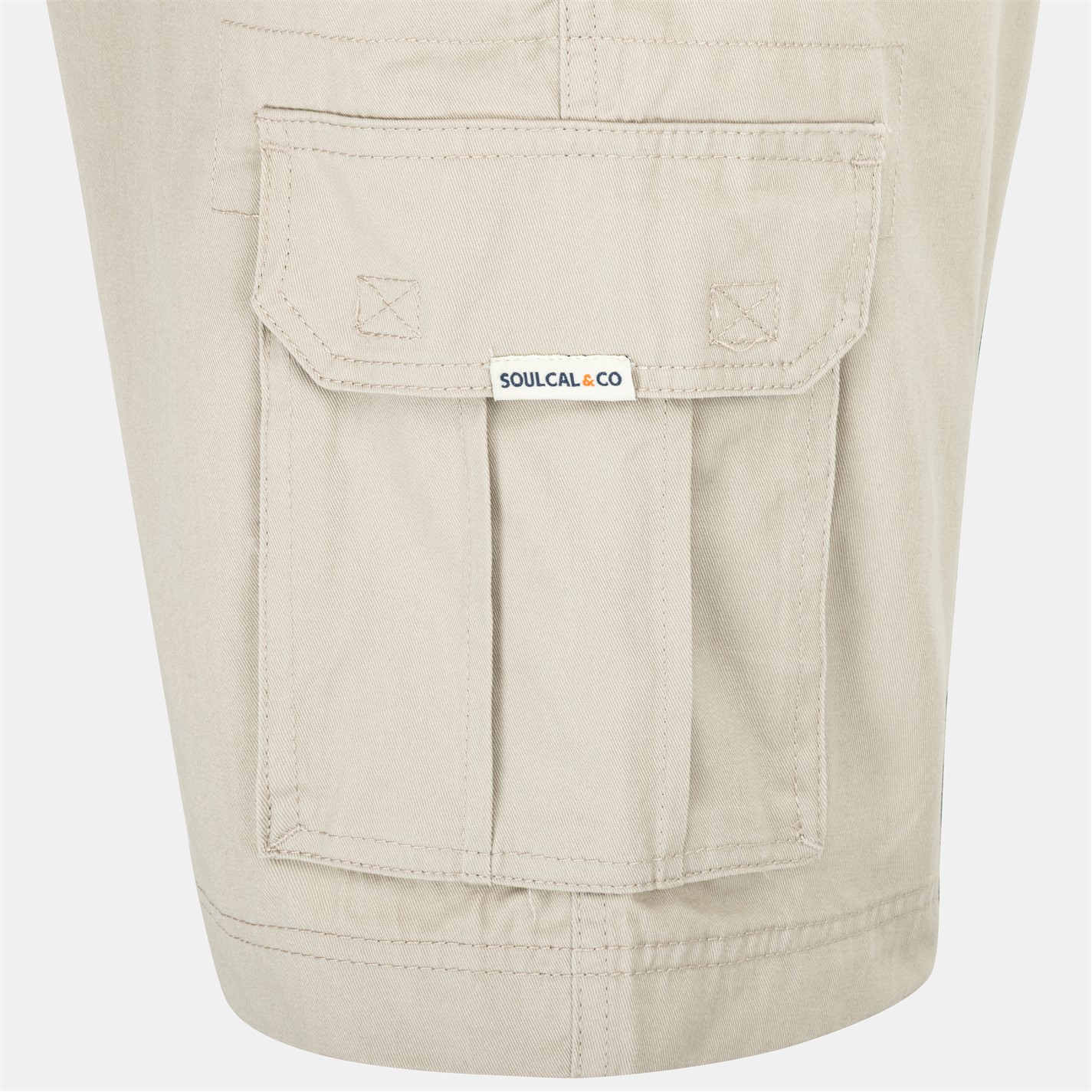Kraťasy SoulCal Beige 3065611 Washed Short Mens - 6