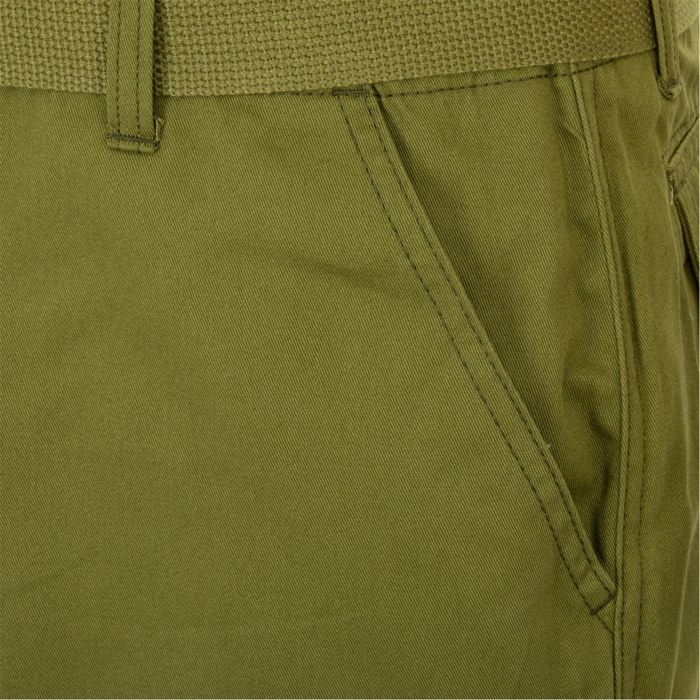 Kraťasy SoulCal Olive 3863575 Washed Short Mens - 5