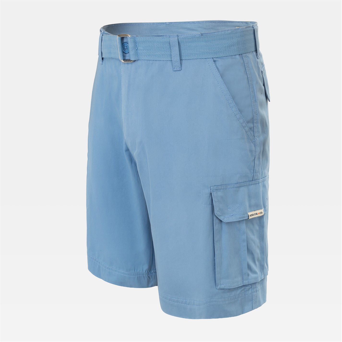 Kraťasy SoulCal Blue 7739173 Washed Short Mens - 3