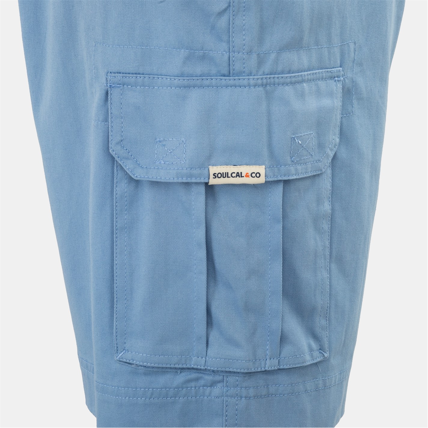 Kraťasy SoulCal Blue 7739173 Washed Short Mens - 6