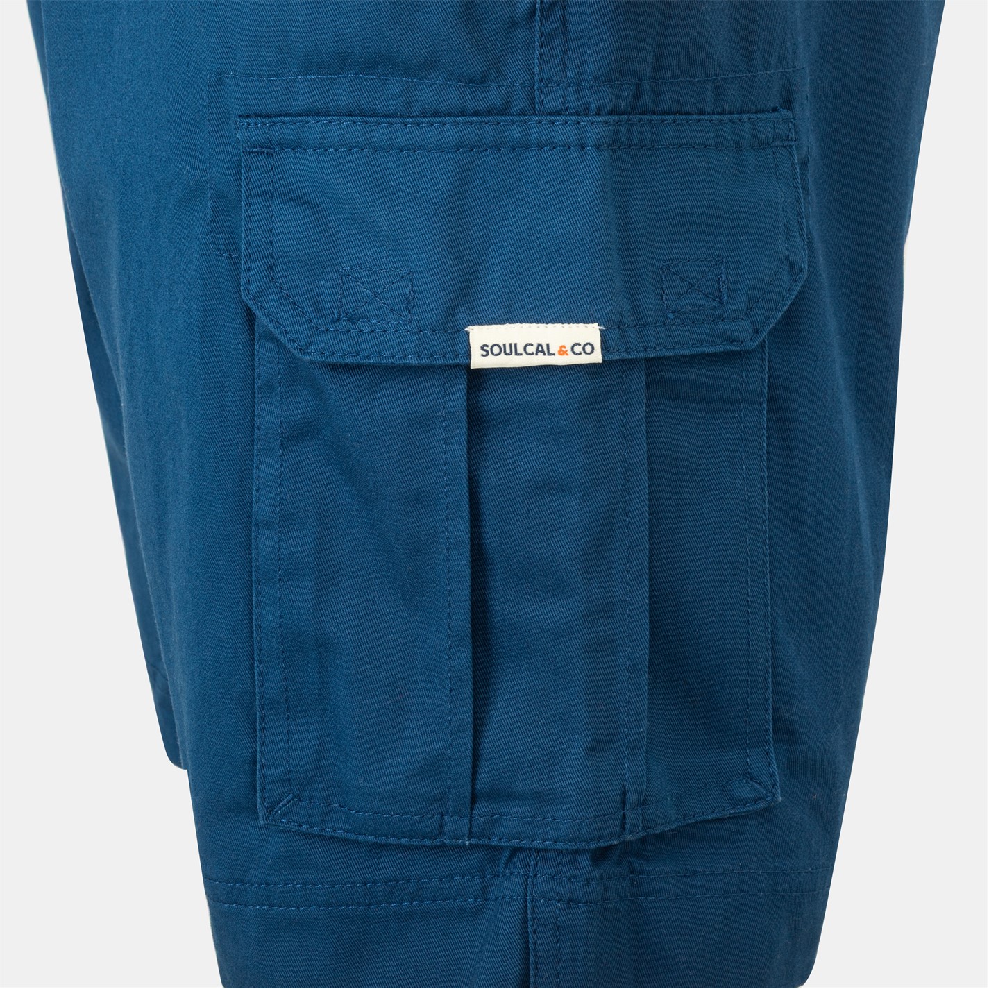 Kraťasy SoulCal Navy 7678404 Washed Short Mens - 6