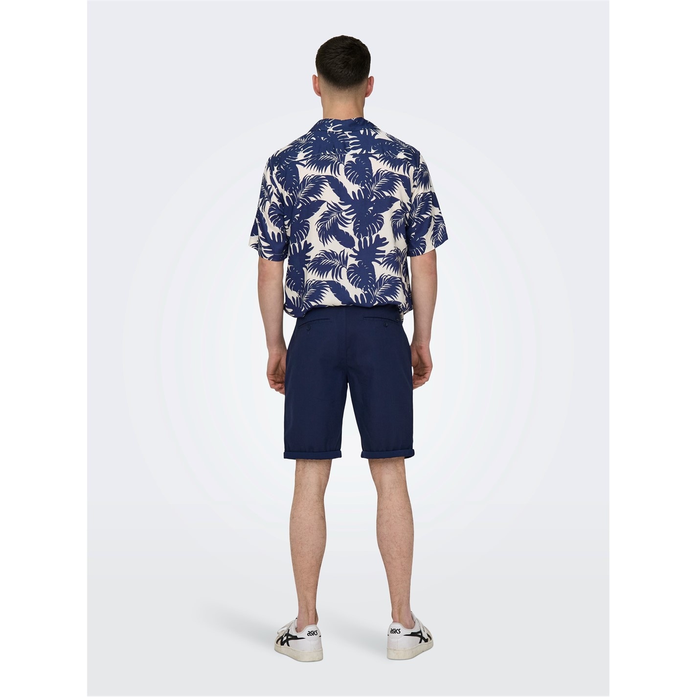 Kraťasy Only Dark Navy 603520 Men's Chino Shorts - 4
