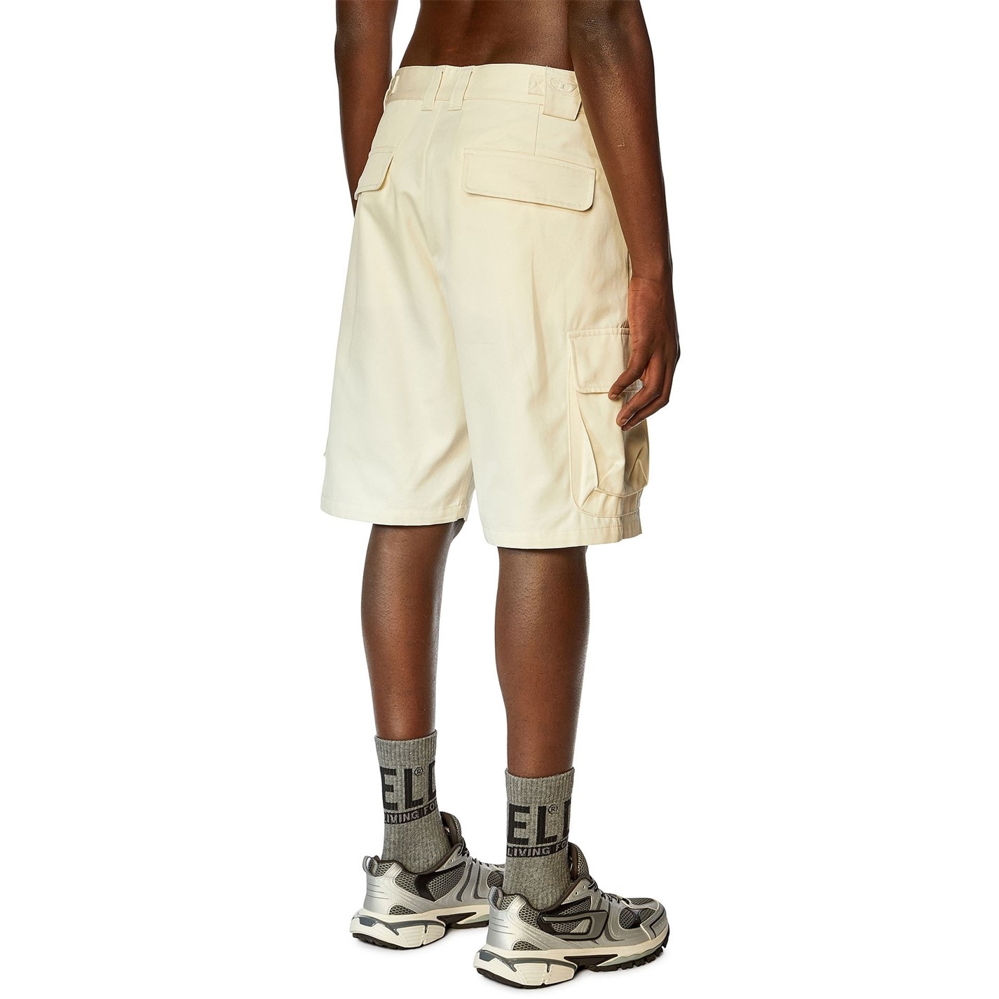 Kraťasy Diesel Vapourous Gray 6253080 Men's Cargo Shorts - 2