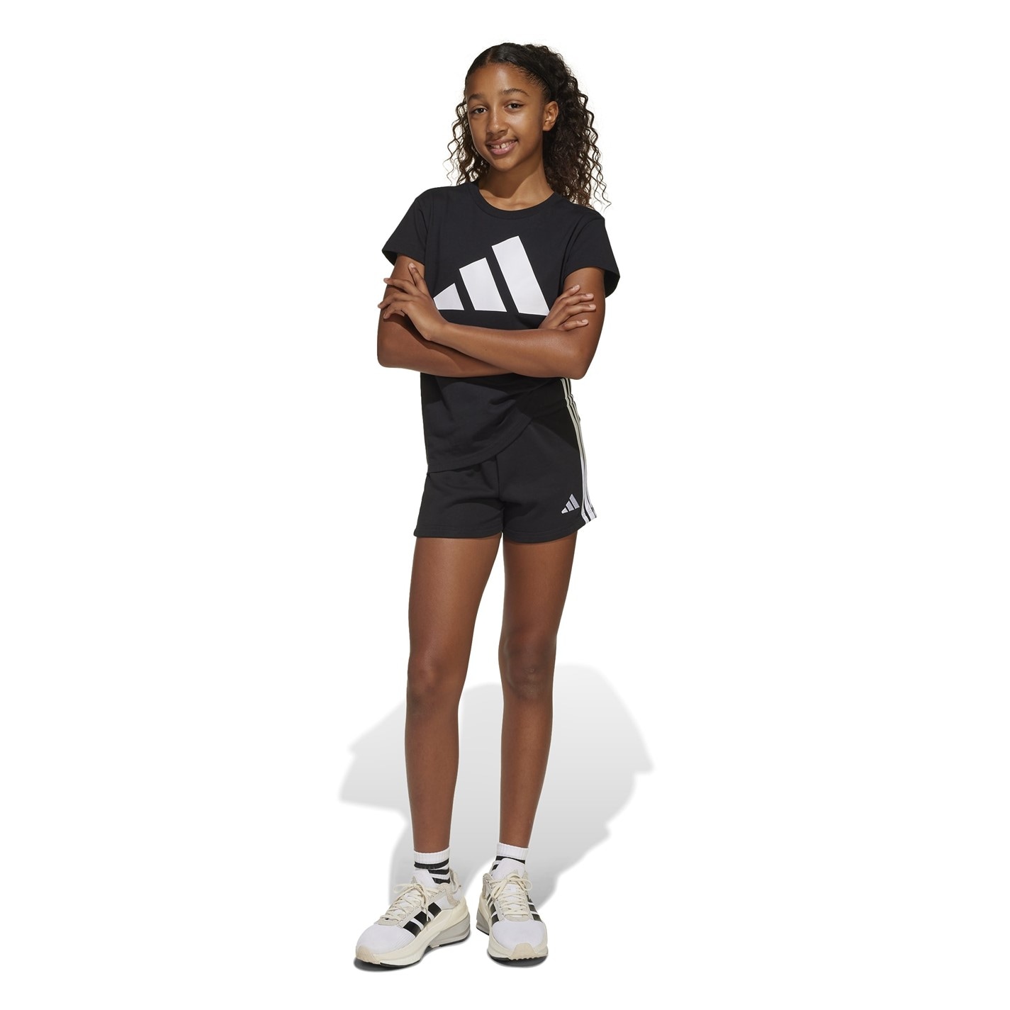 adidas Essentials Fleece Short Junior Girls - 4