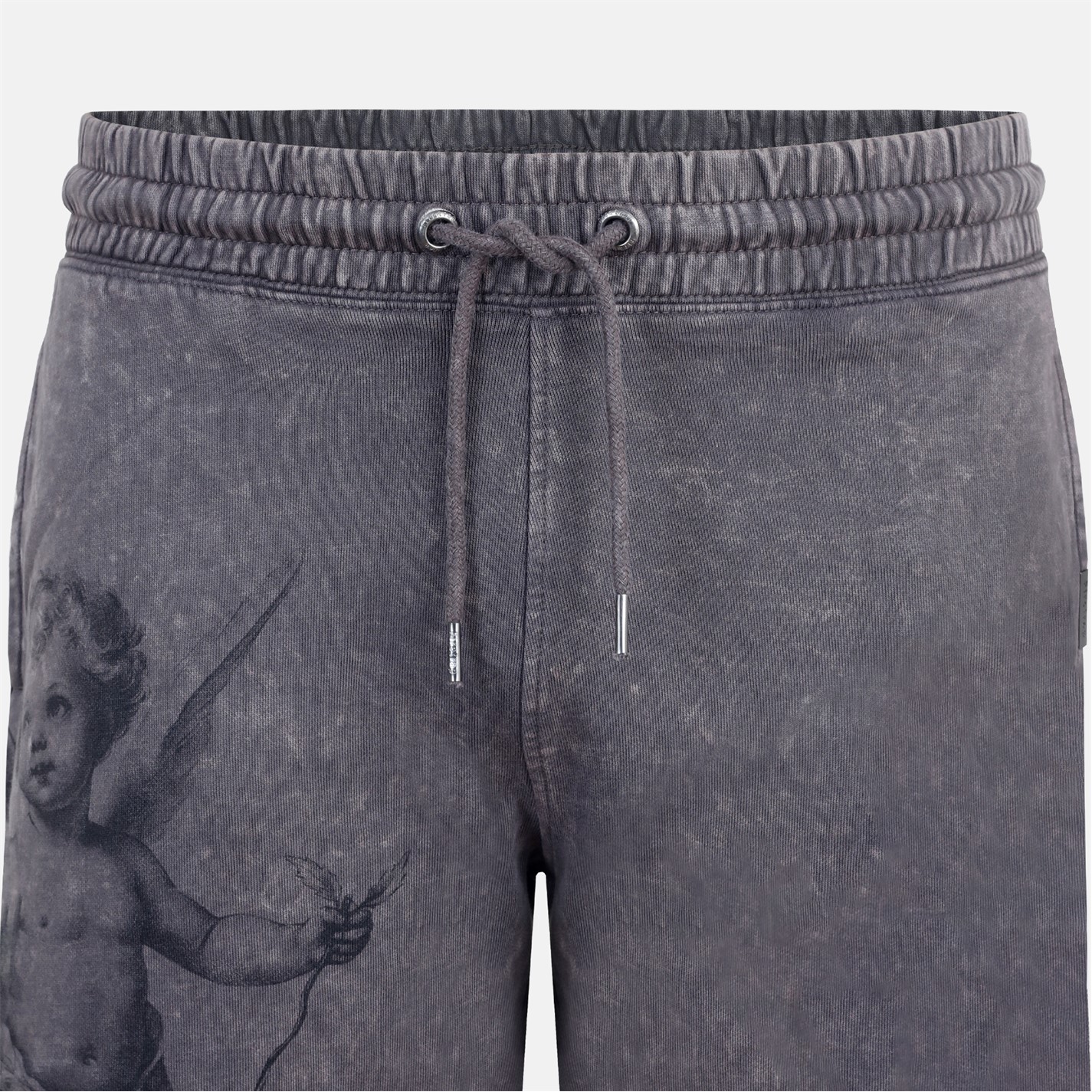 Kraťasy Firetrap Charcoal 5771473 Men's Cherub Fleece Jogger Shorts - 5