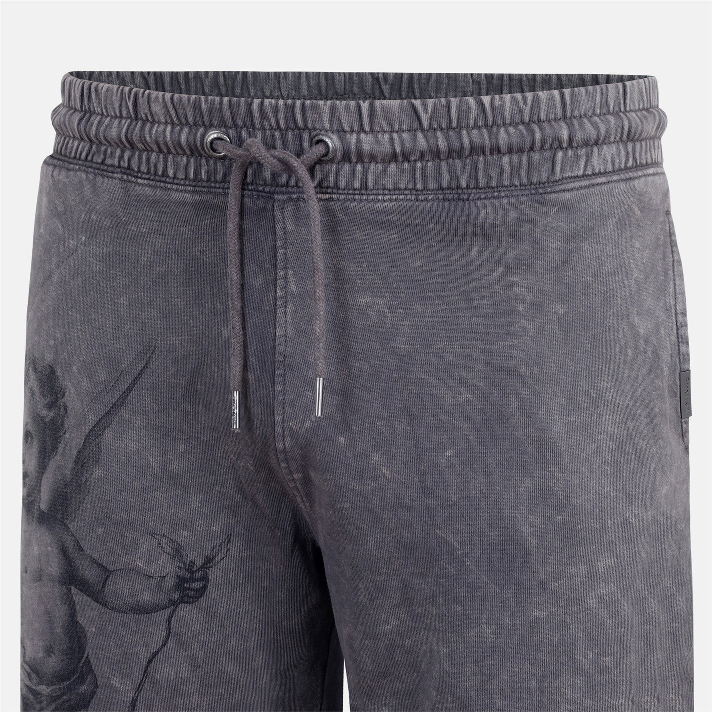 Kraťasy Firetrap Charcoal 5771473 Men's Cherub Fleece Jogger Shorts - 6
