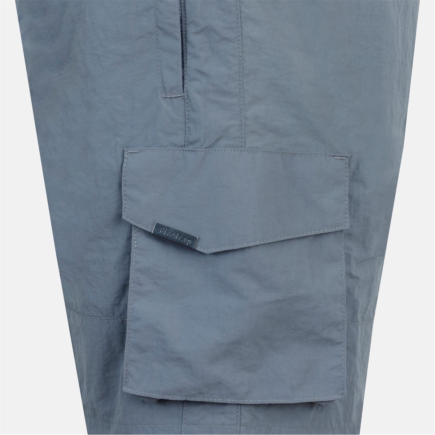 Kraťasy Firetrap Grey 2475396 Men's Navy Cargo Shorts - 4