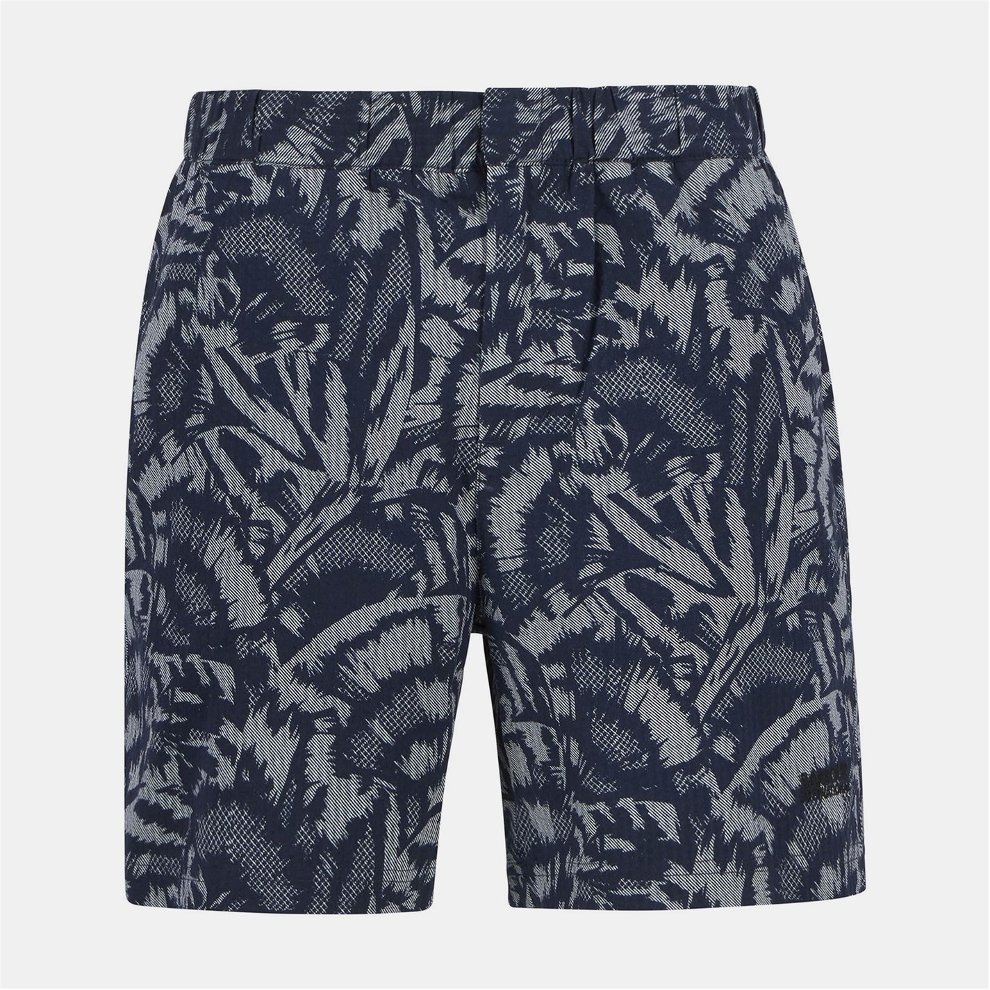 Kraťasy Barbour International Navy 6603754 Men's B.Intense Kew All Over Print Tailored Fit Chino Shorts - 1