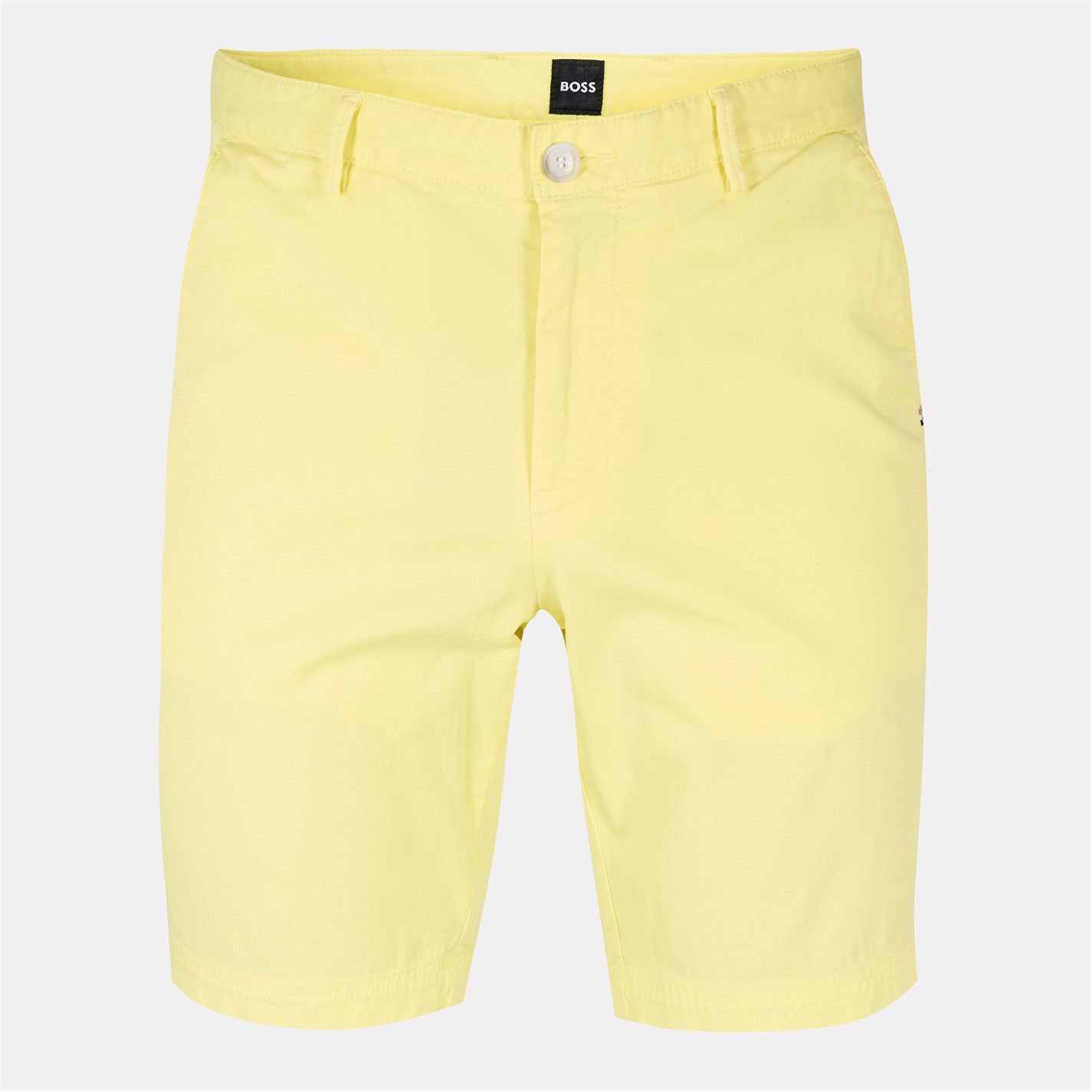 Kraťasy Boss Bright Yellow 985233 Men's Slice Chino Shorts - 1