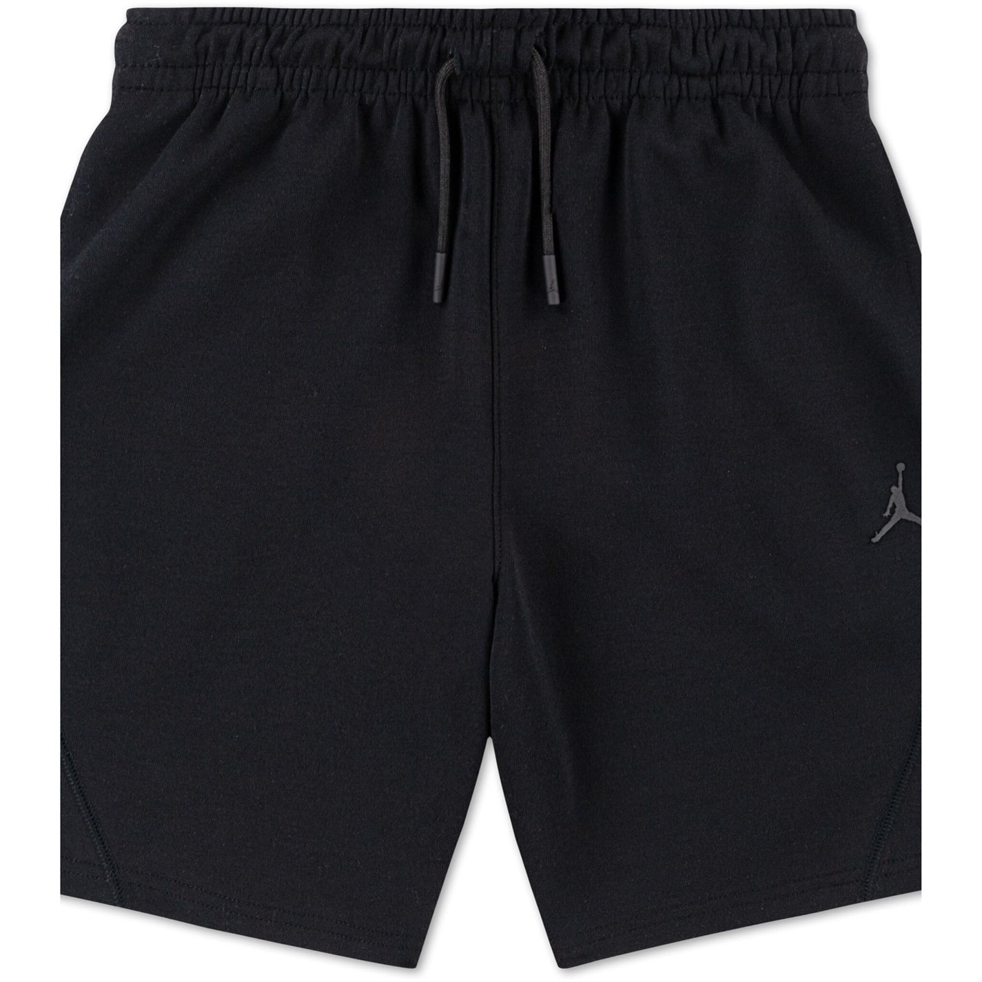 Air Jordan Black 924757 Kids' Fleece Jogger Shorts - 1