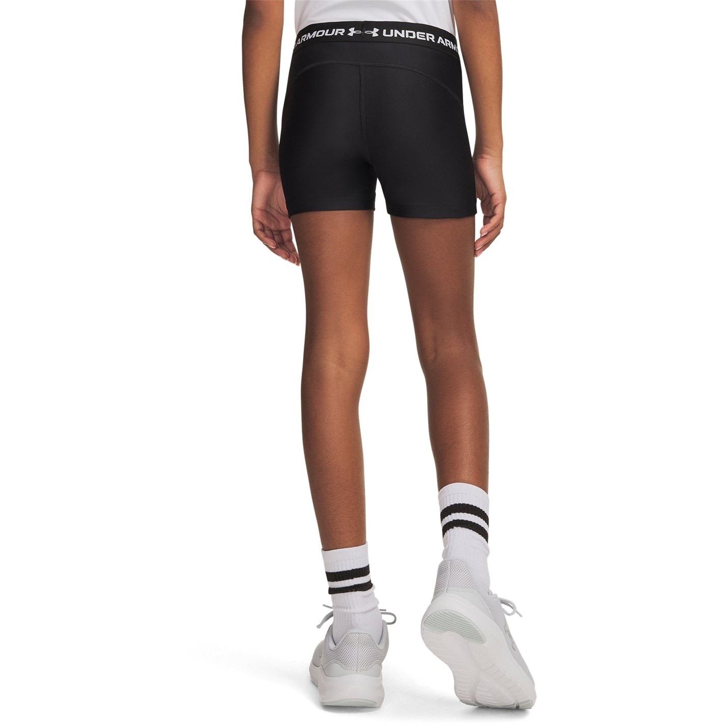 Under Armour Black 7913046 Kids HeatGear® Performance Gym Shorts - 4