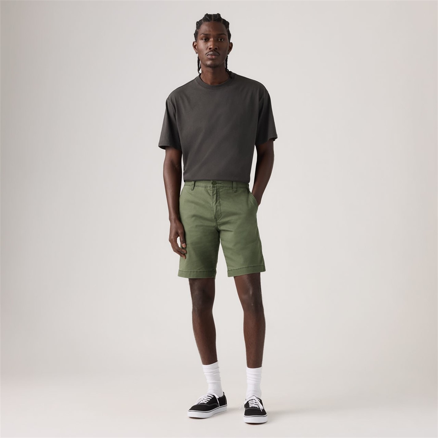 Kraťasy Levis Green 669188 Men's Kano Blue Chino Shorts - 2