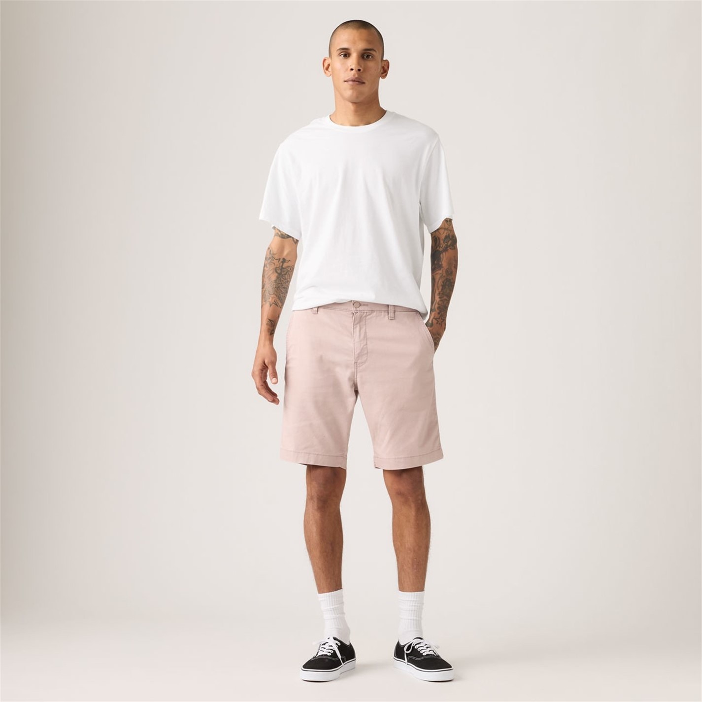 Kraťasy Levis Fawn 5677332 Men's Kano Blue Chino Shorts - 2