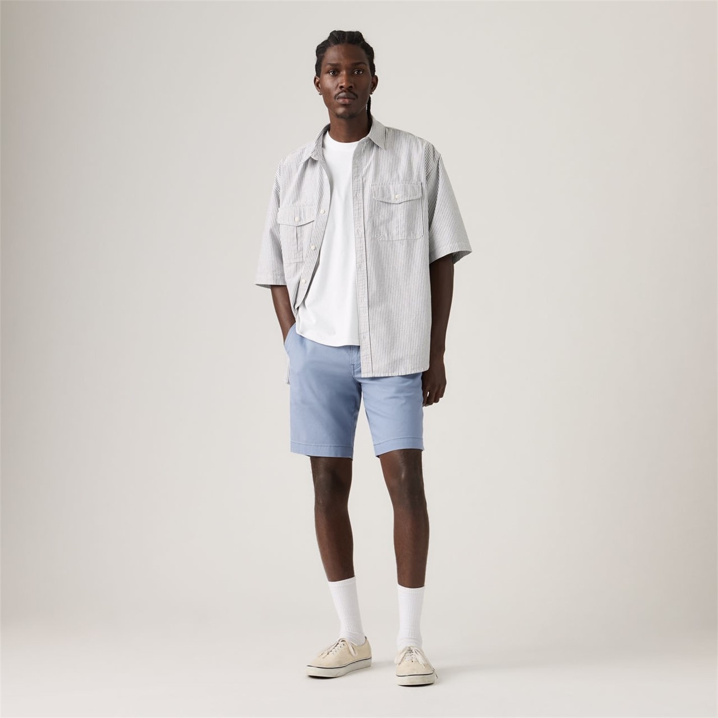 Kraťasy Levis Blue 9260932 Men's Kano Blue Chino Shorts - 3