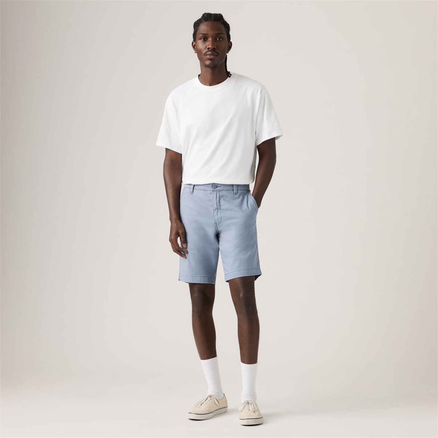 Kraťasy Levis Blue 9260932 Men's Kano Blue Chino Shorts - 4
