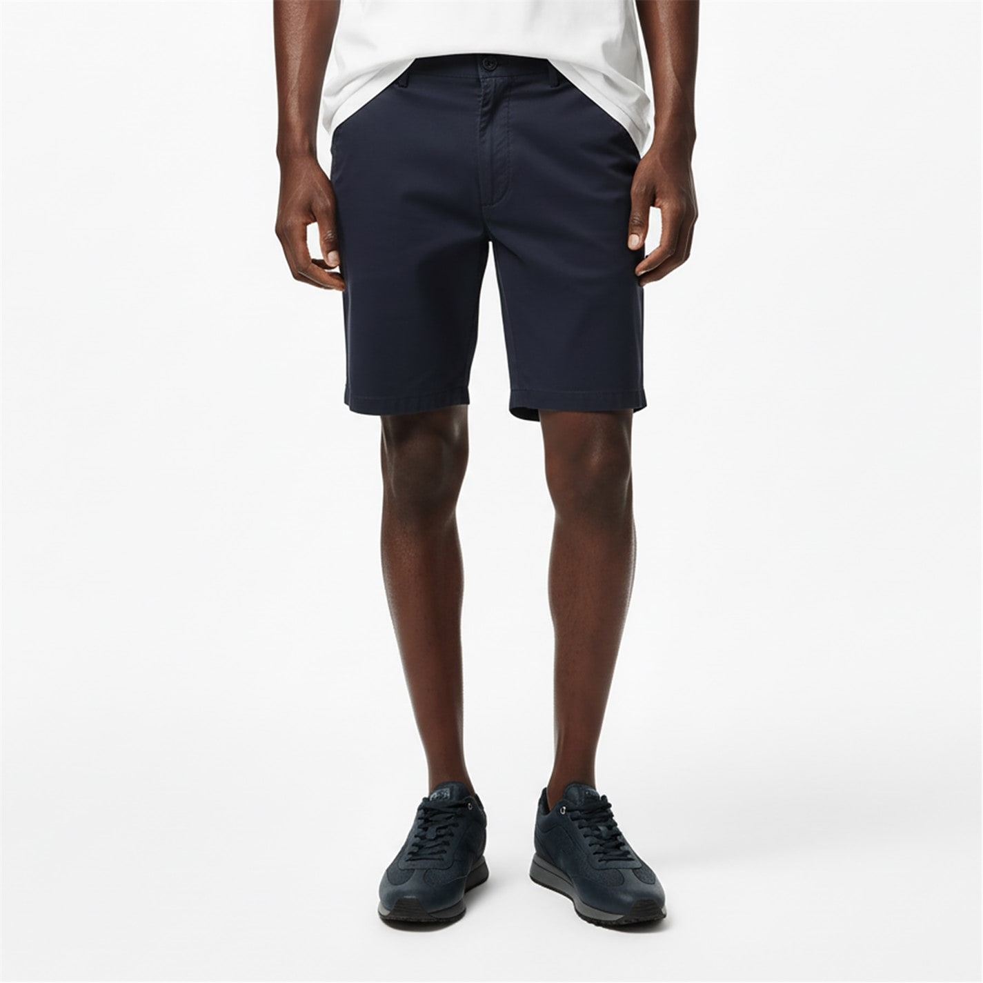 Kraťasy Boss Black 001 639896 Mens BOSS BLACK Chino Shorts with Tonal Logo - 3