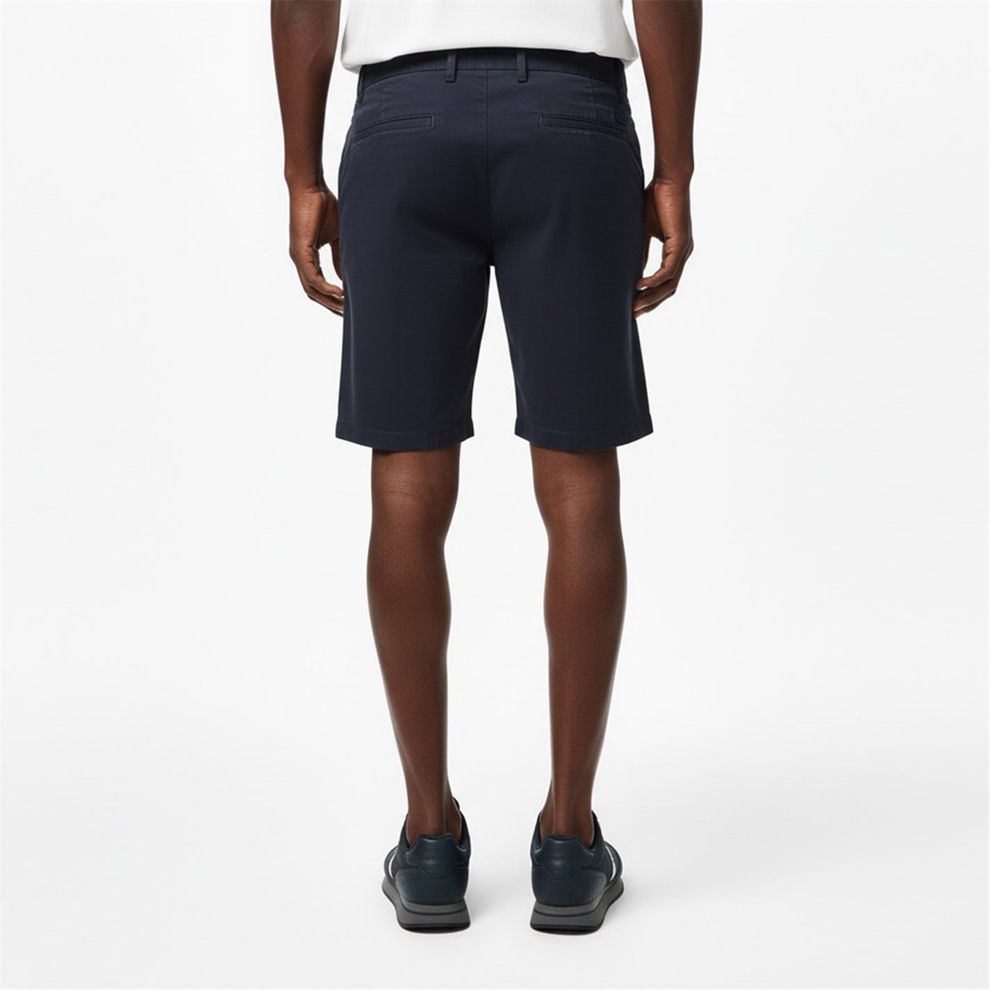 Kraťasy Boss Black 001 639896 Mens BOSS BLACK Chino Shorts with Tonal Logo - 4