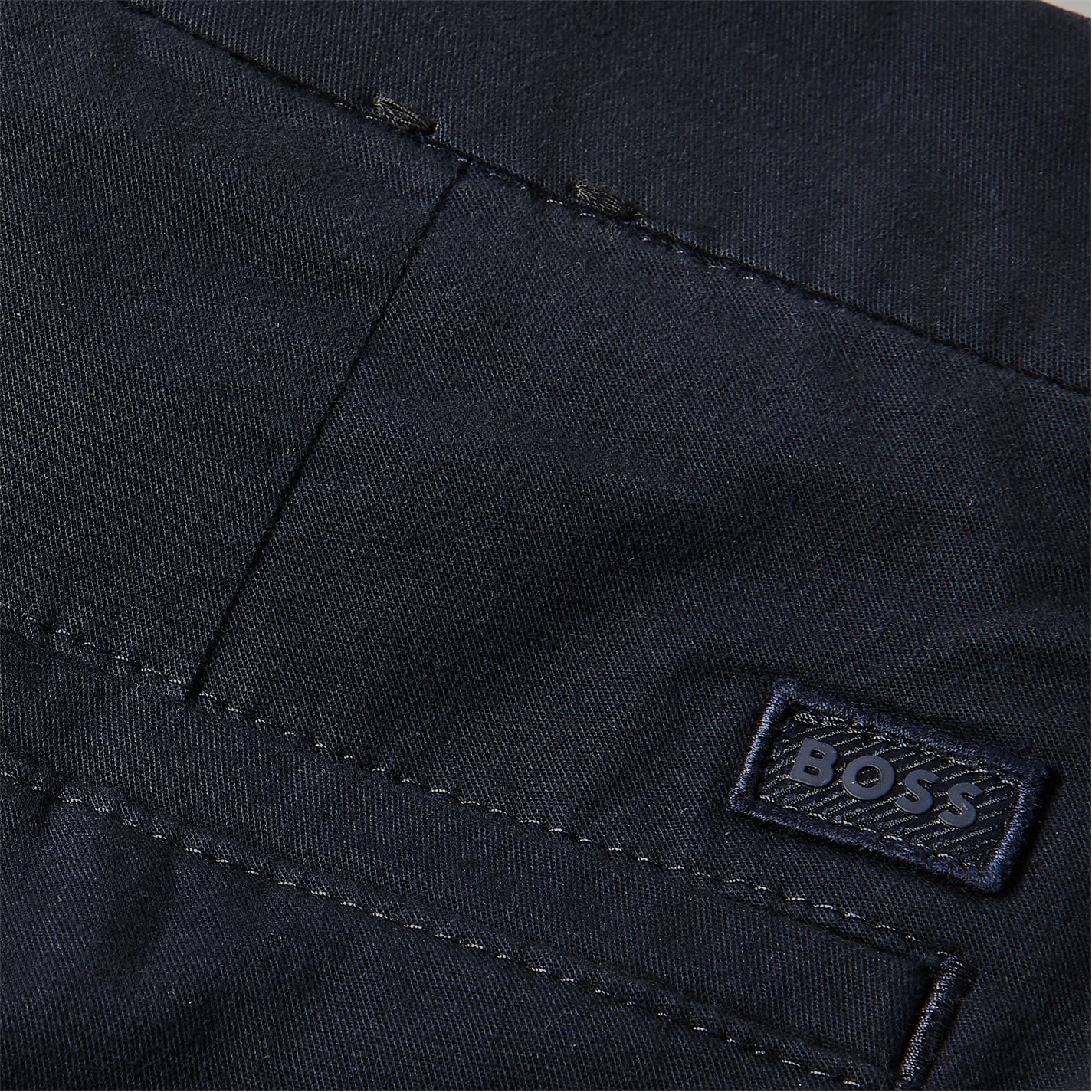 Kraťasy Boss Black 001 639896 Mens BOSS BLACK Chino Shorts with Tonal Logo - 5