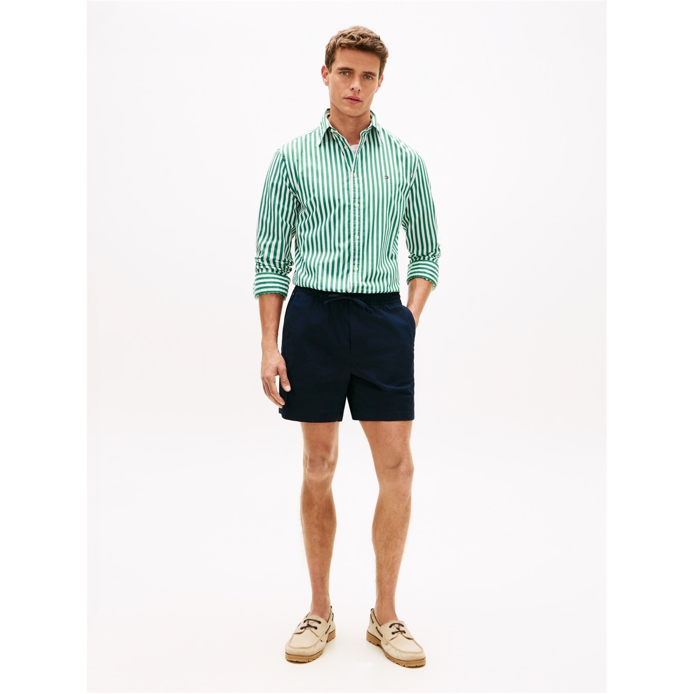 Kraťasy Tommy Hilfiger Desert Sky 5954455 Men's Chino Shorts - 4