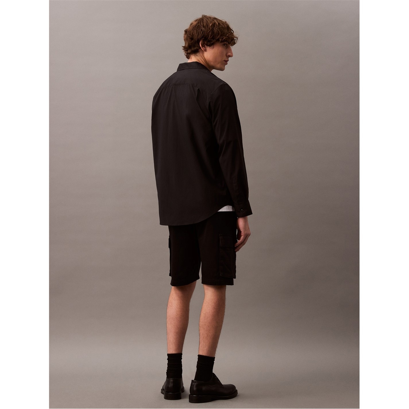 Kraťasy Calvin Klein Jeans Black 8611989 Men's Cargo Shorts - 6