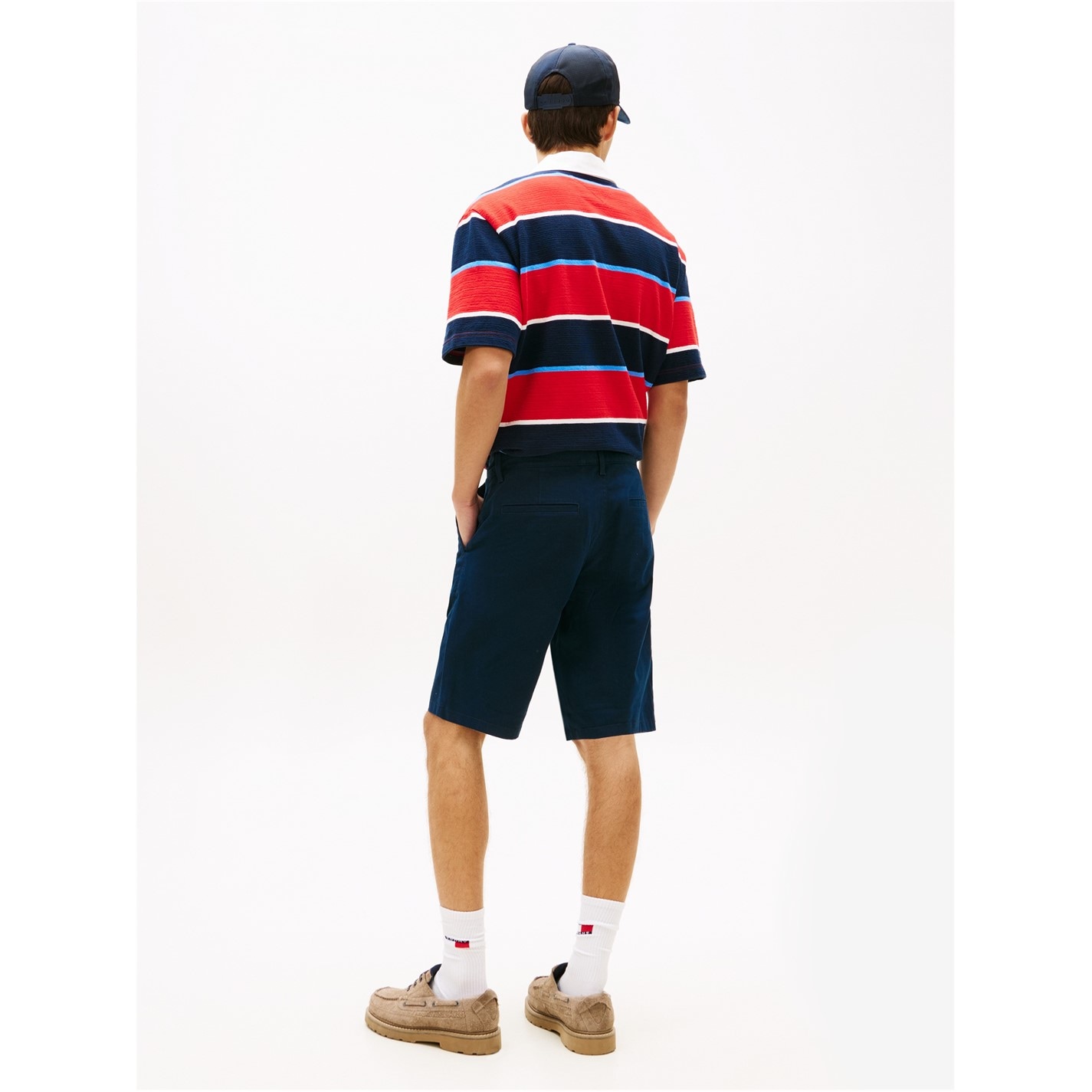 Kraťasy Tommy Jeans Dark Night Navy 9516914 Men's Chino Shorts - 5
