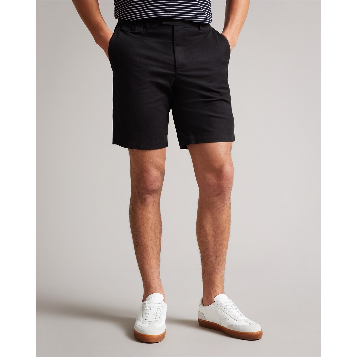 Kraťasy Ted Baker Black 7120077 Men's Chino Shorts - 2