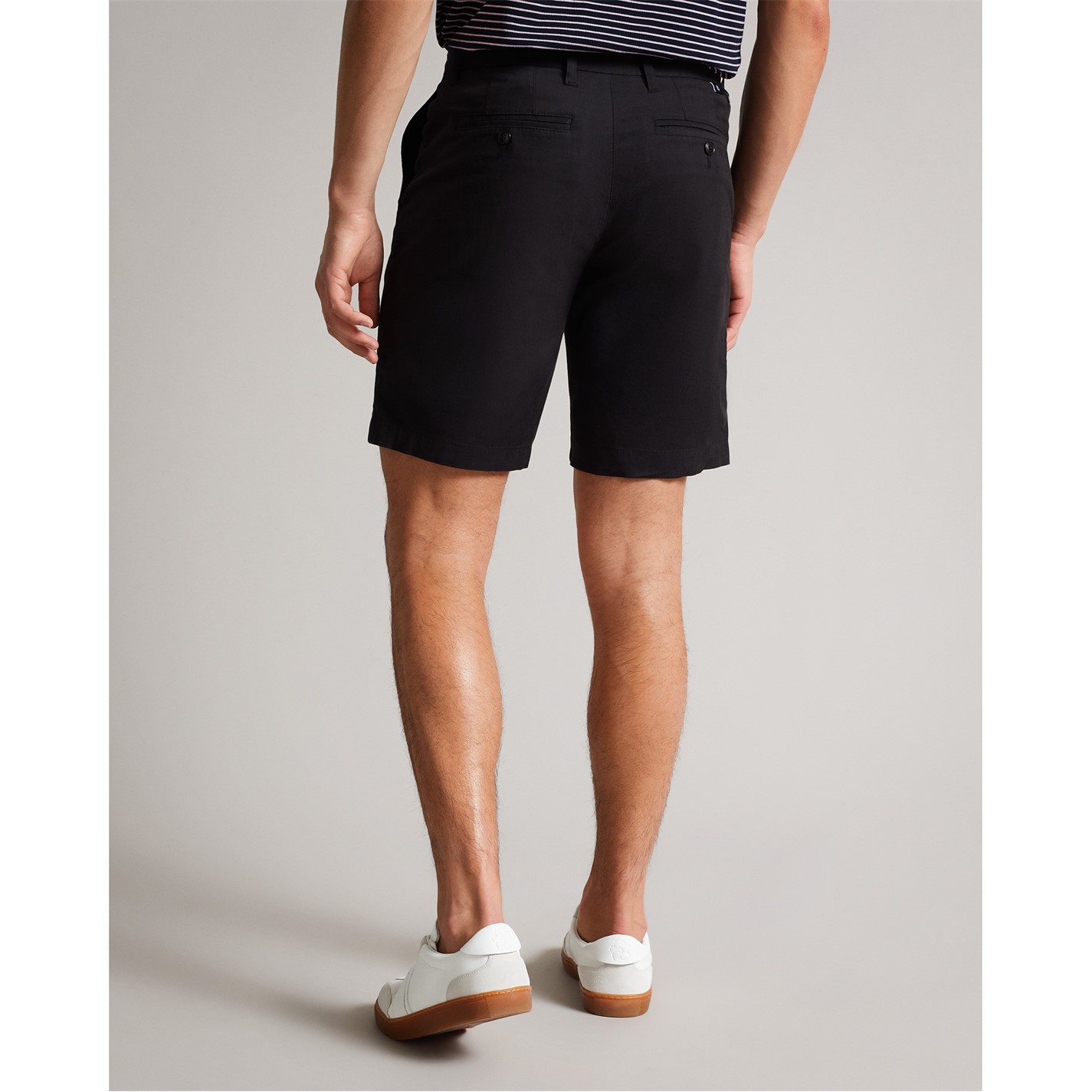 Kraťasy Ted Baker Black 7120077 Men's Chino Shorts - 3