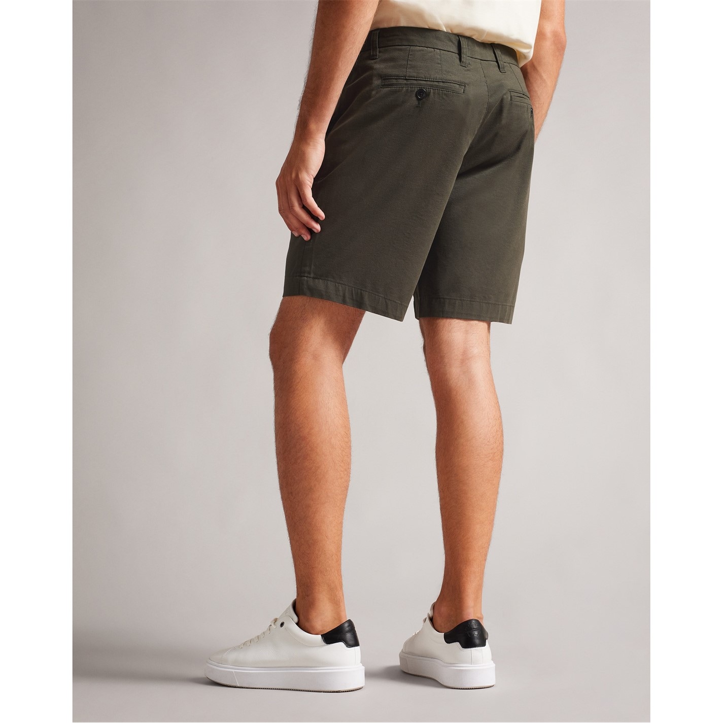 Kraťasy Ted Baker Khaki 993493 Men's Chino Shorts - 3