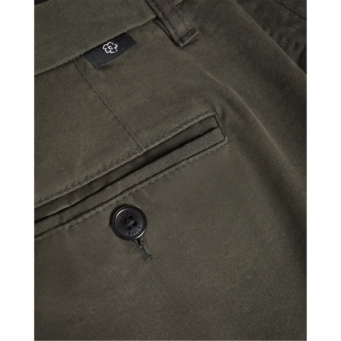 Kraťasy Ted Baker Khaki 993493 Men's Chino Shorts - 4