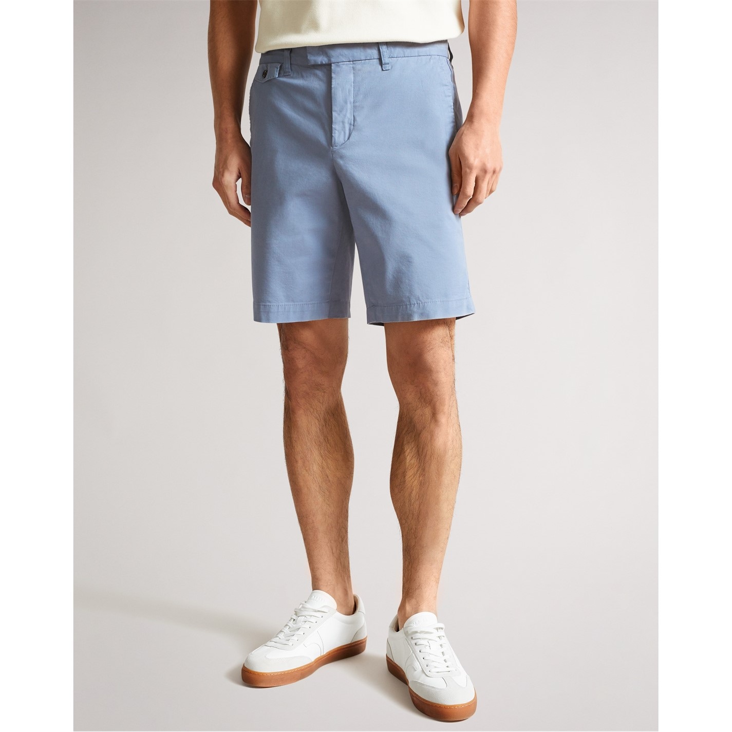 Kraťasy Ted Baker Mid-Blue 4437752 Men's Chino Shorts - 2