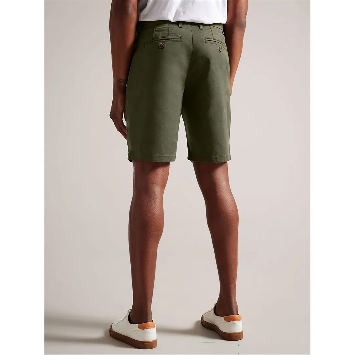 Kraťasy Ted Baker Khaki 2893675 Men's Chino Shorts - 4