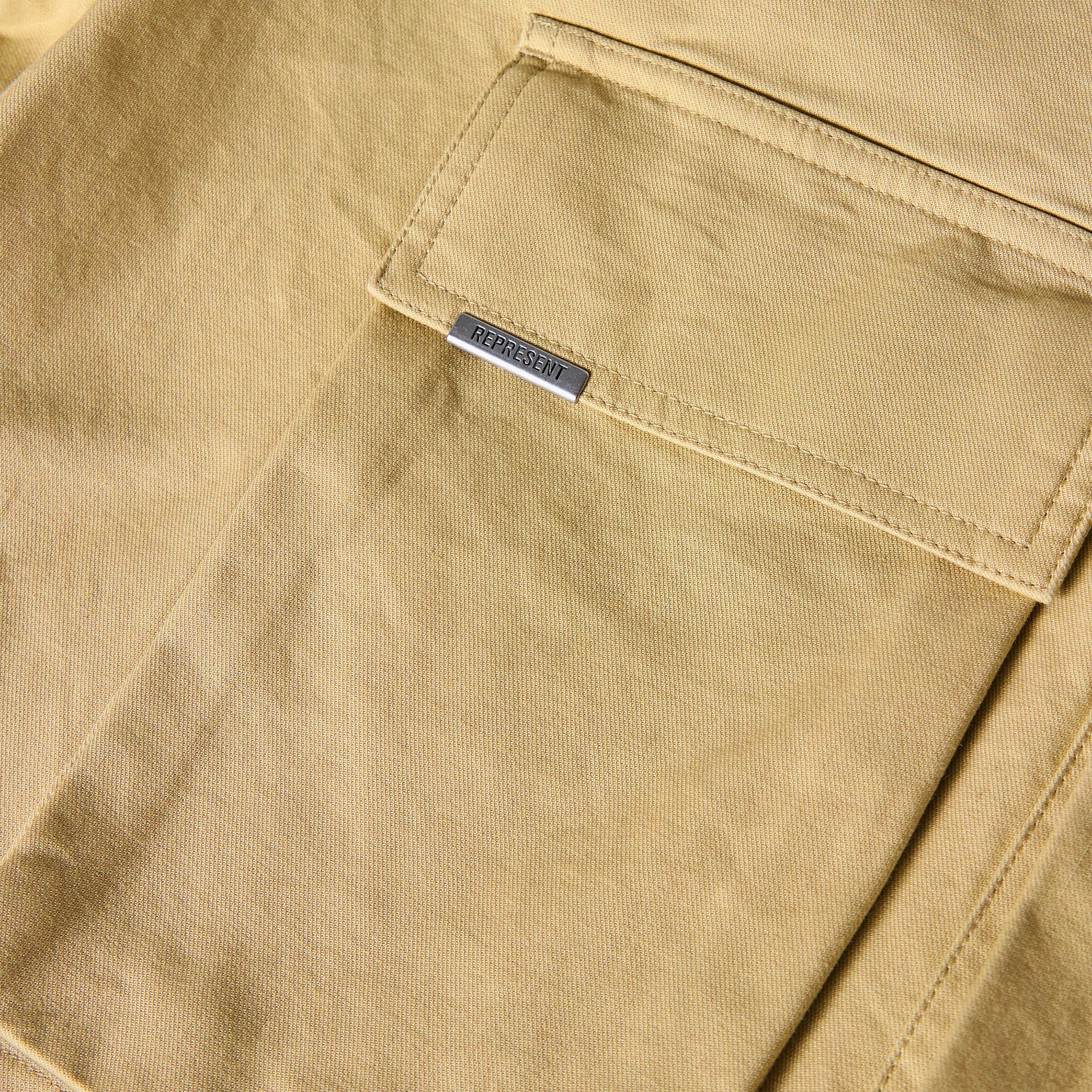 Kraťasy Represent Sandstone 2764636 Men's Multi-Pocket Tailored Fit Cargo Shorts - 3