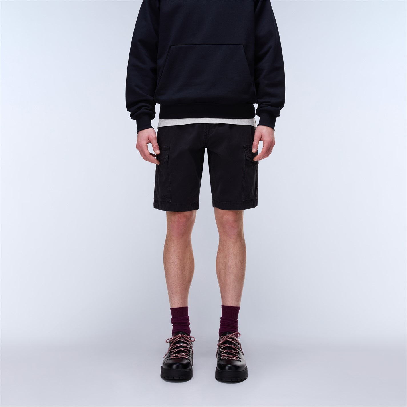 Kraťasy Napapijri Black 1481017 Napa Deline Cargo Short Mens - 3