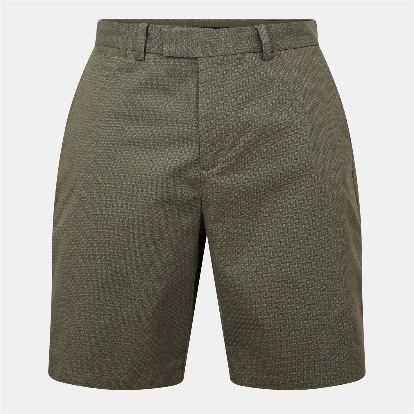 Kraťasy Ted Baker Khaki 950241 Men's Geo Tailored Fit Chino Shorts - 1
